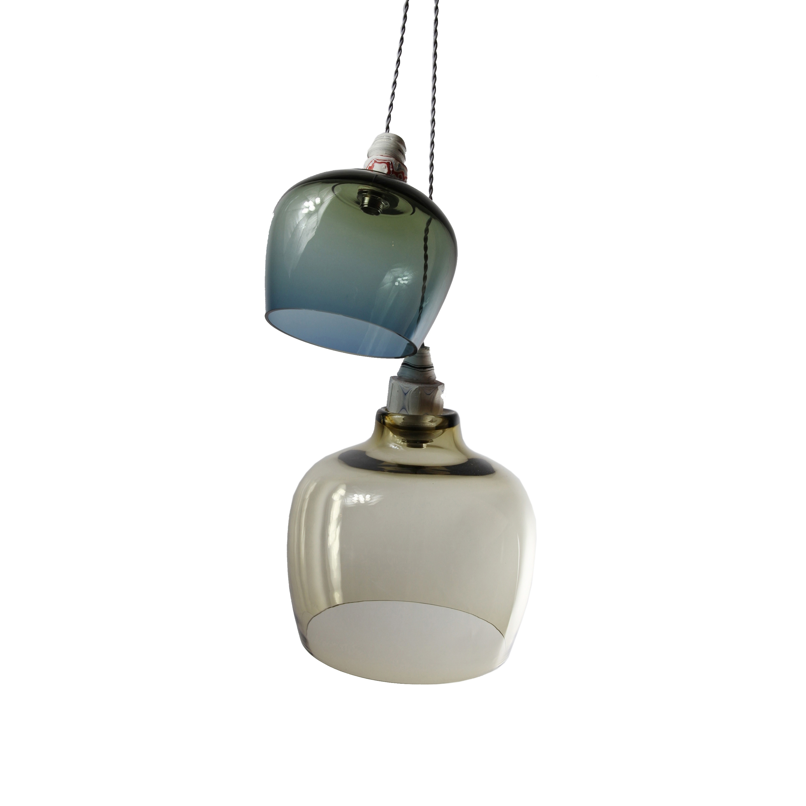 Glass Lights | Blue white cluster