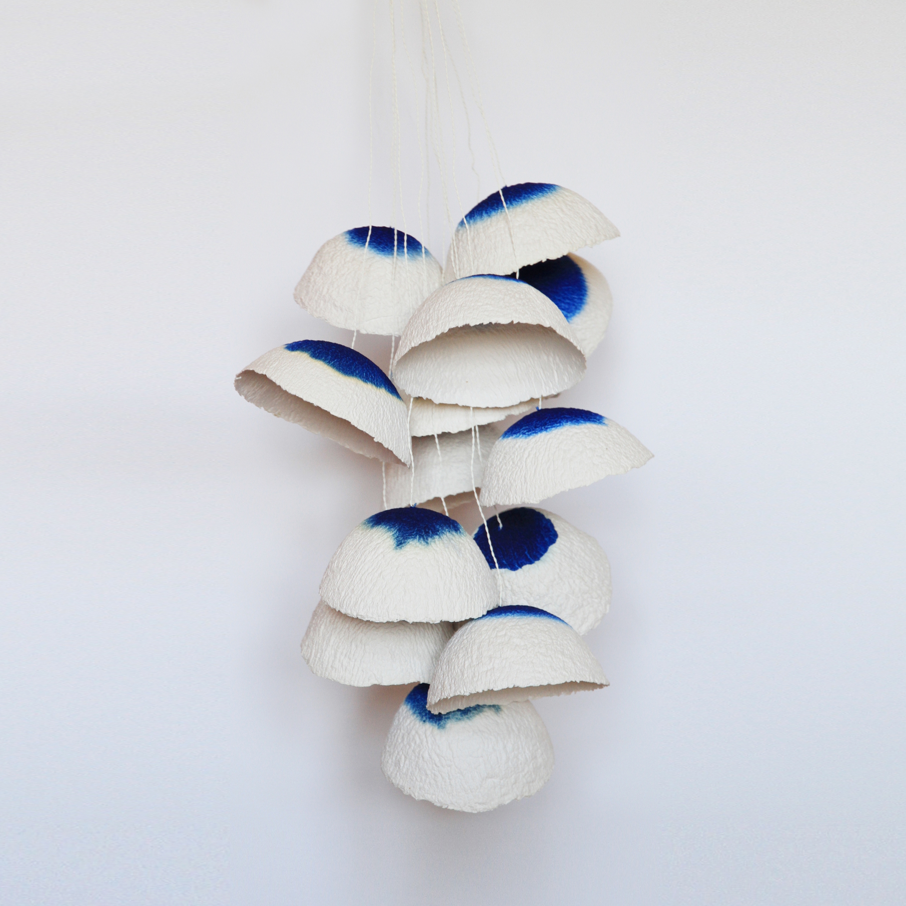 Paper Production Lights | blue spot cluster