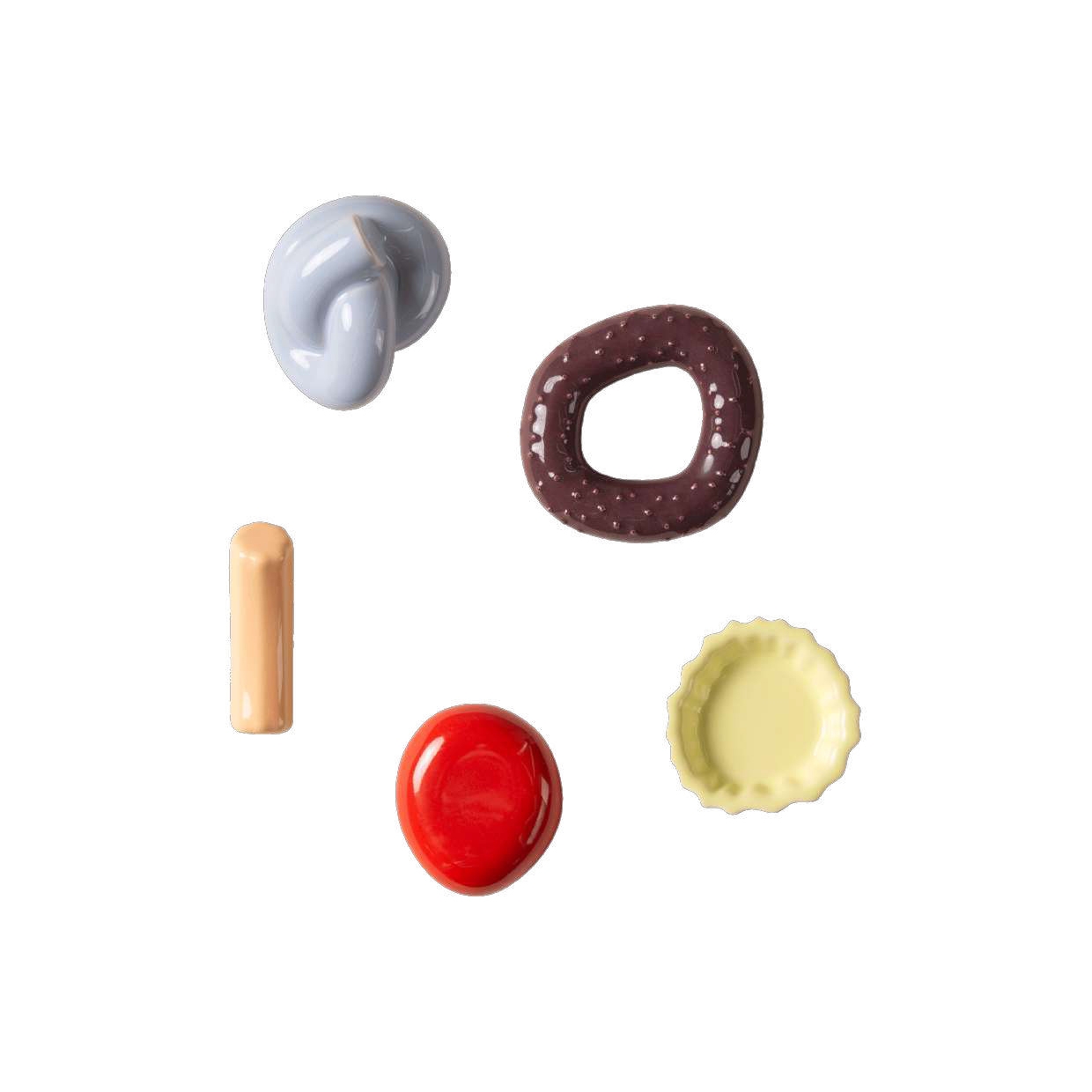 Mostrar el producto Fossil Wall Hook - Set Of 5 del fabricante SCHNEID STUDIO