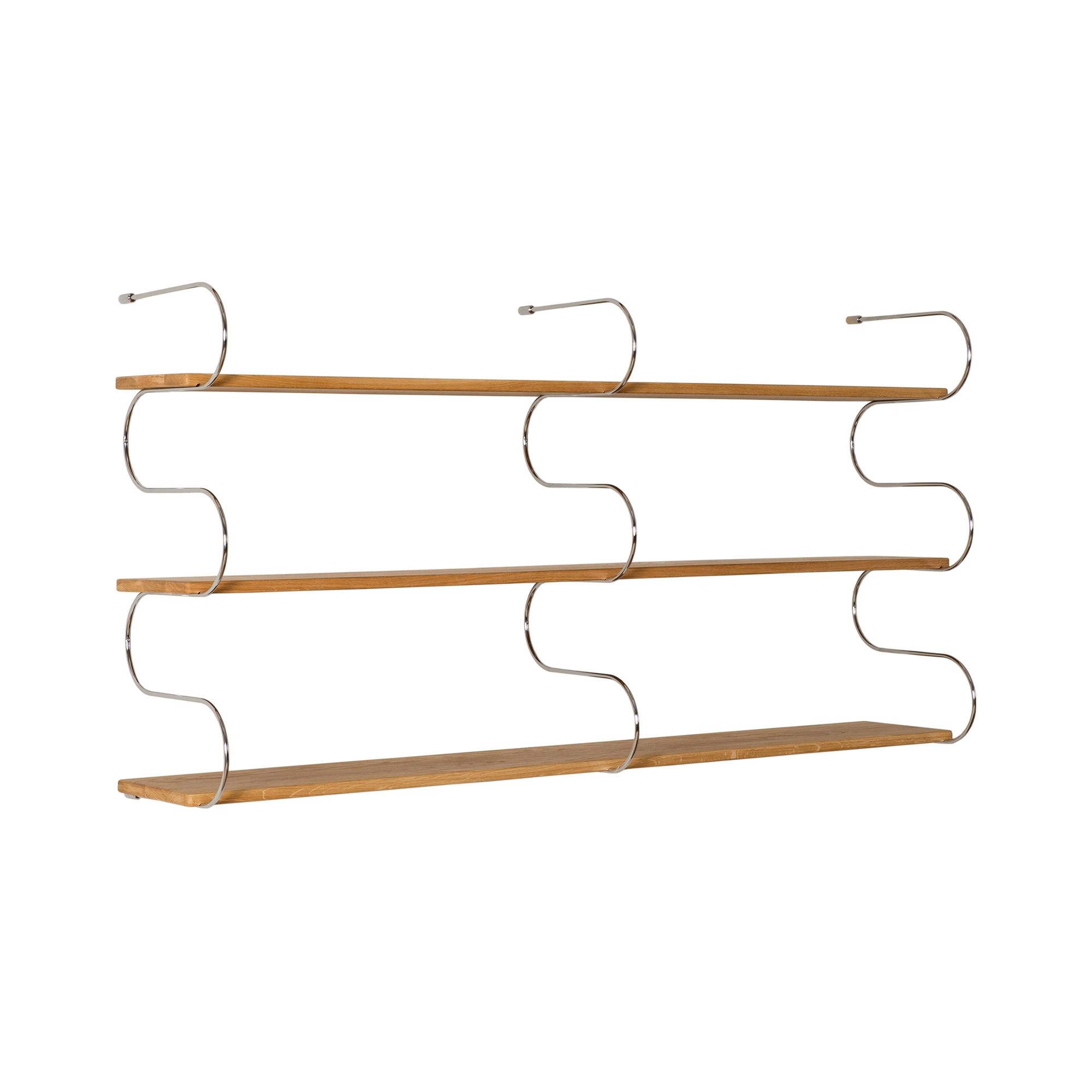 Display product Onda Small Chrome | Double Section | 3M3S from manufacturer SCHNEID STUDIO