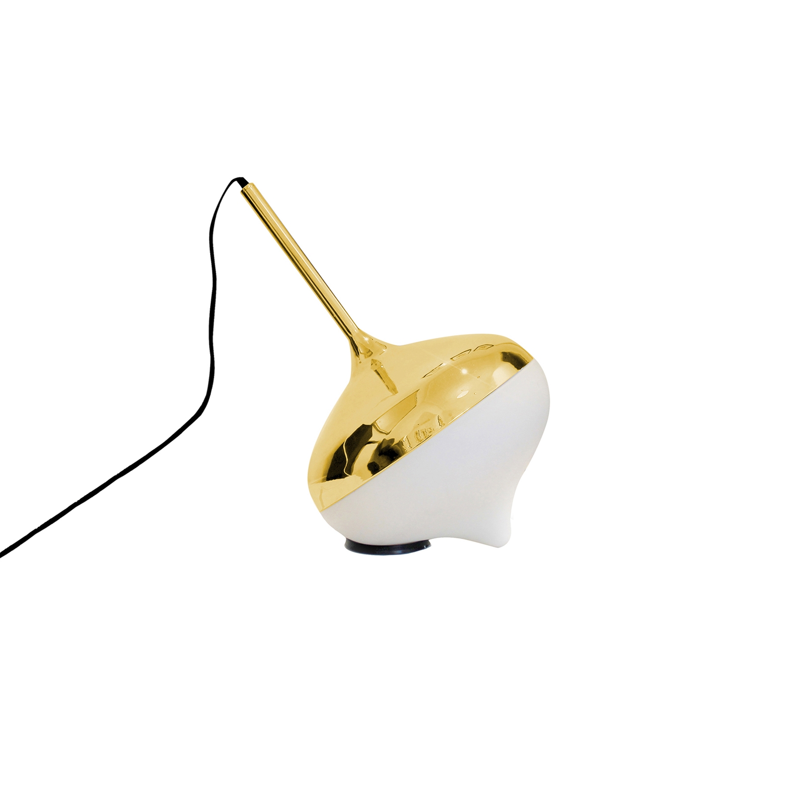 Spun Small Table Lamp Gold