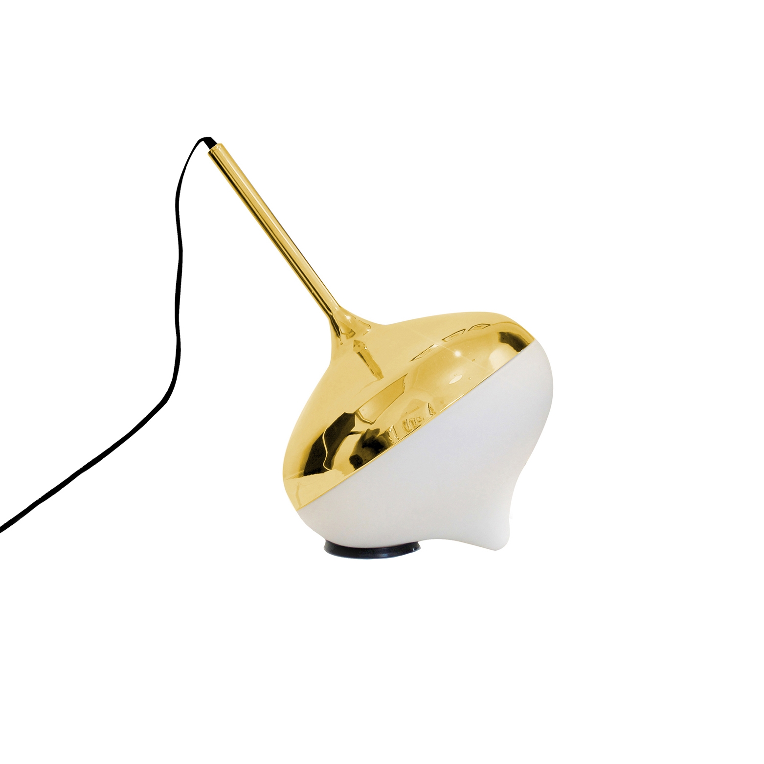 Spun Medium Table Lamp Gold