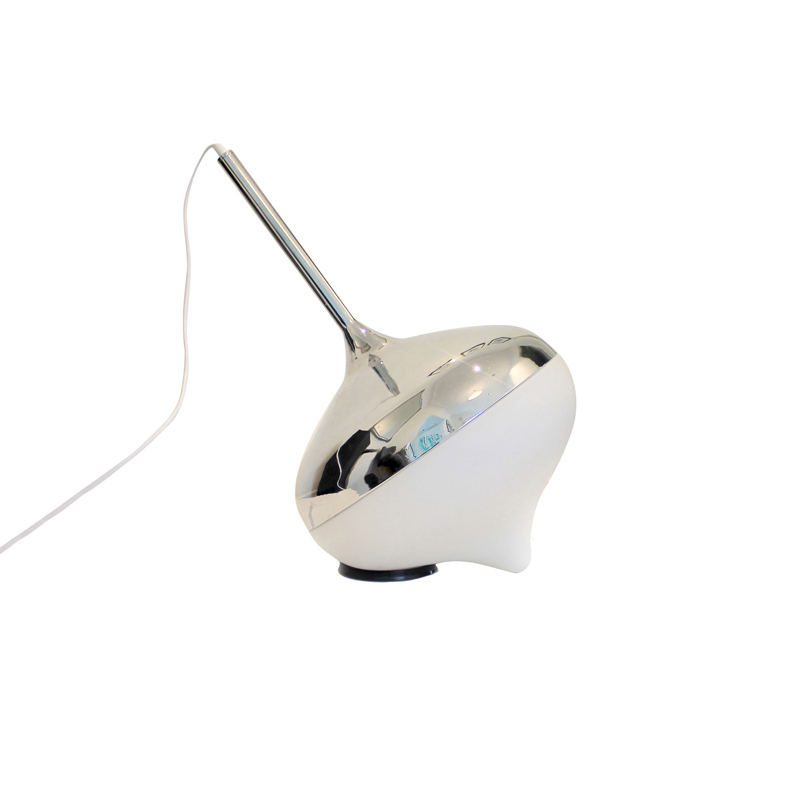 Produkt Spun Medium Table Lamp Silver des Herstellers Evie Group anzeigen