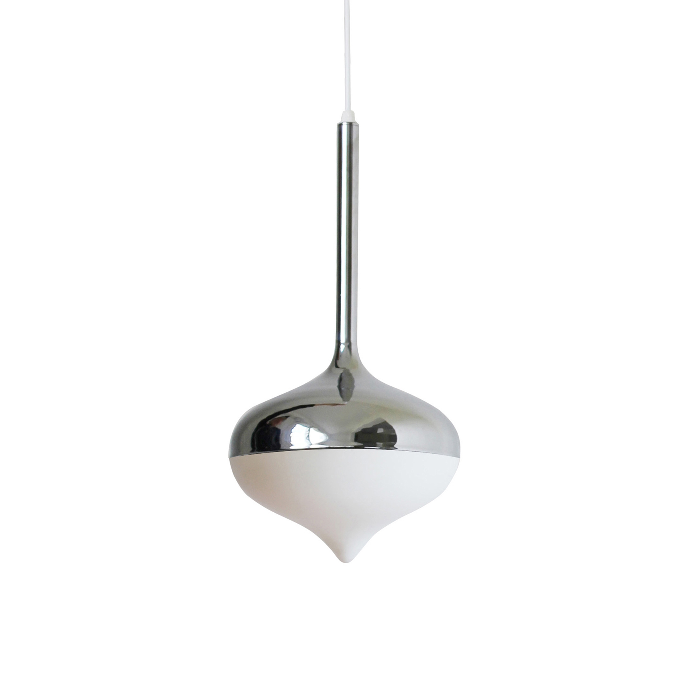 Produkt Spun Small Pendant Lamp Silver des Herstellers Evie Group anzeigen