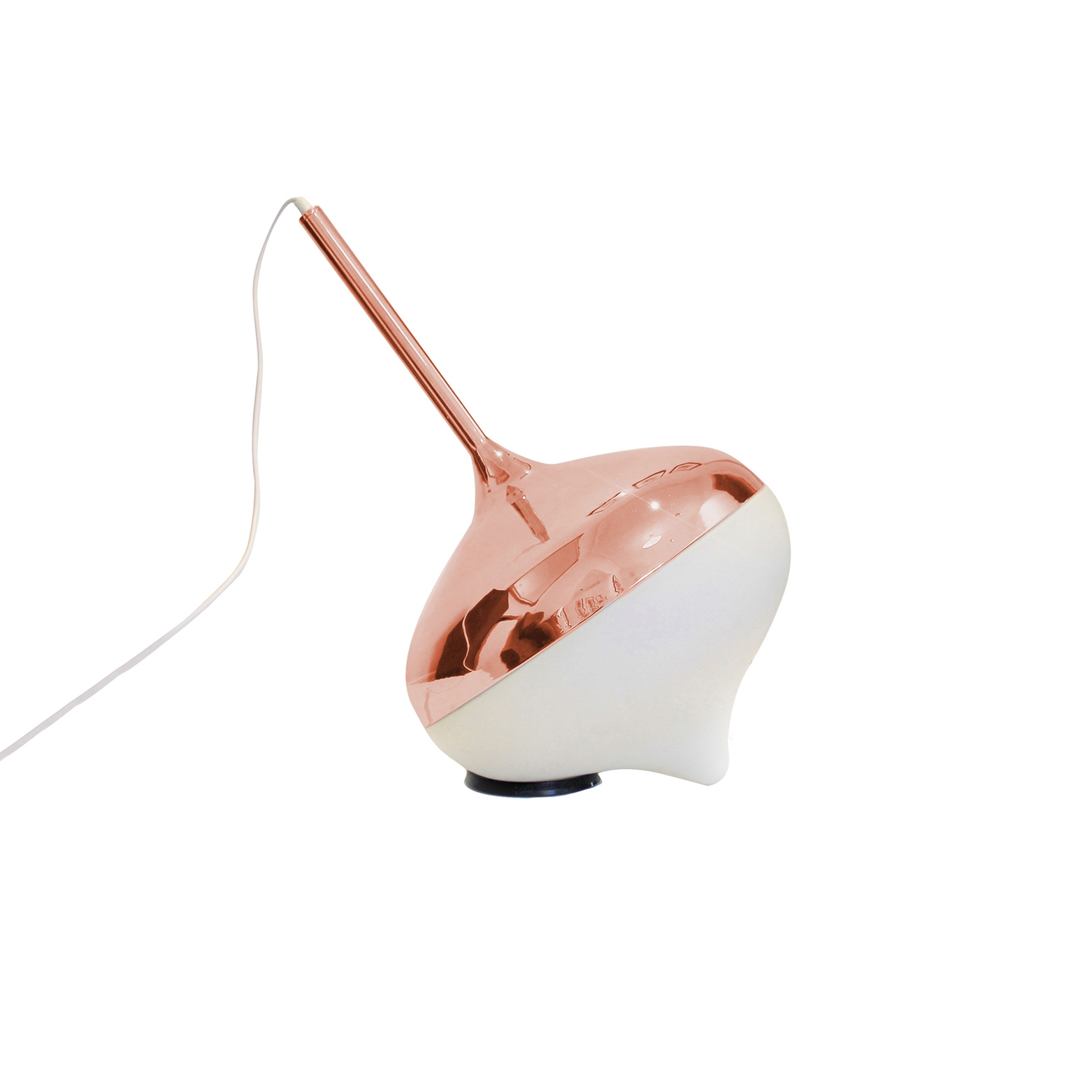 Spun Medium Table Lamp Rose Gold