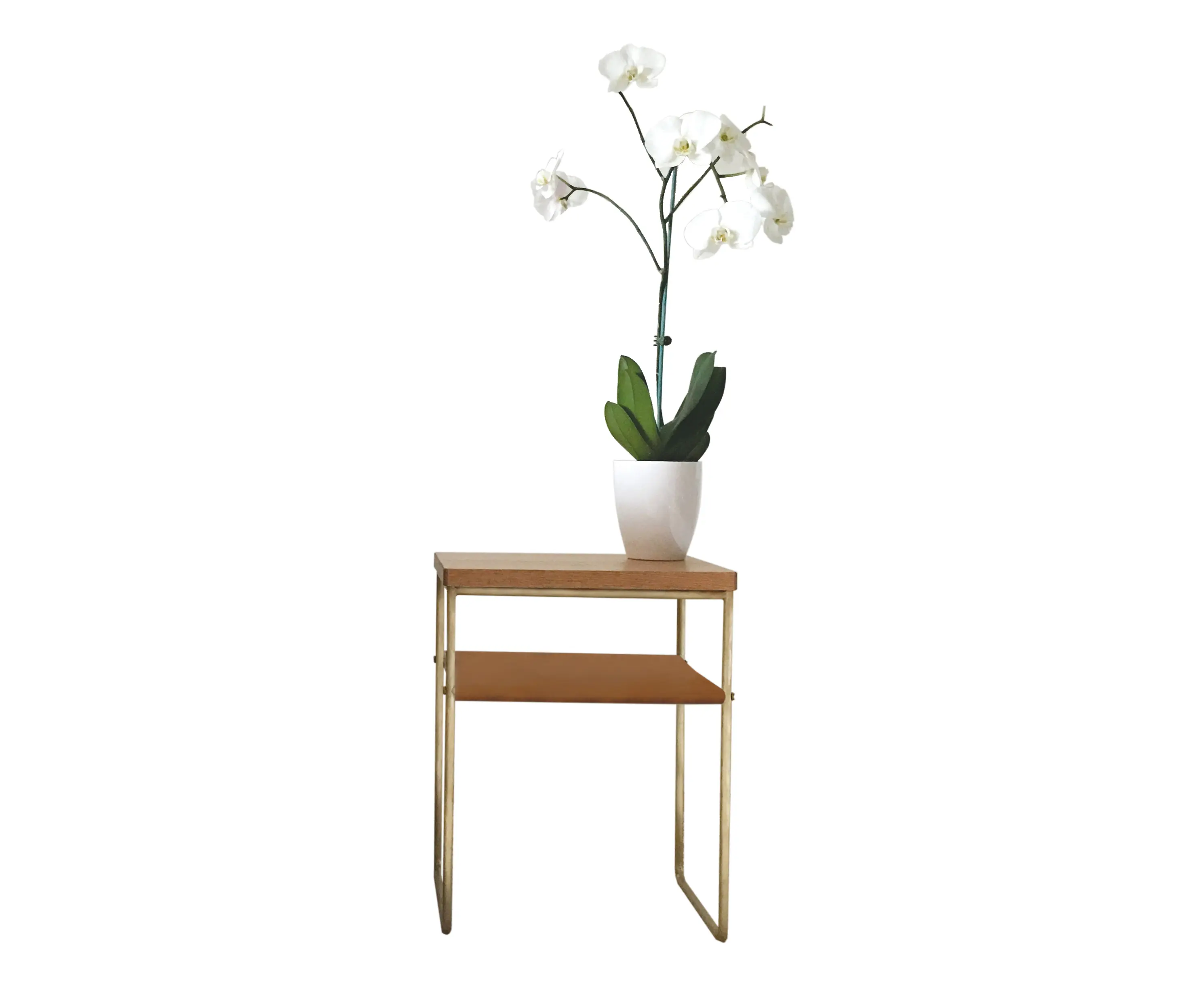 Evie Group - Niles Side Table | Brass