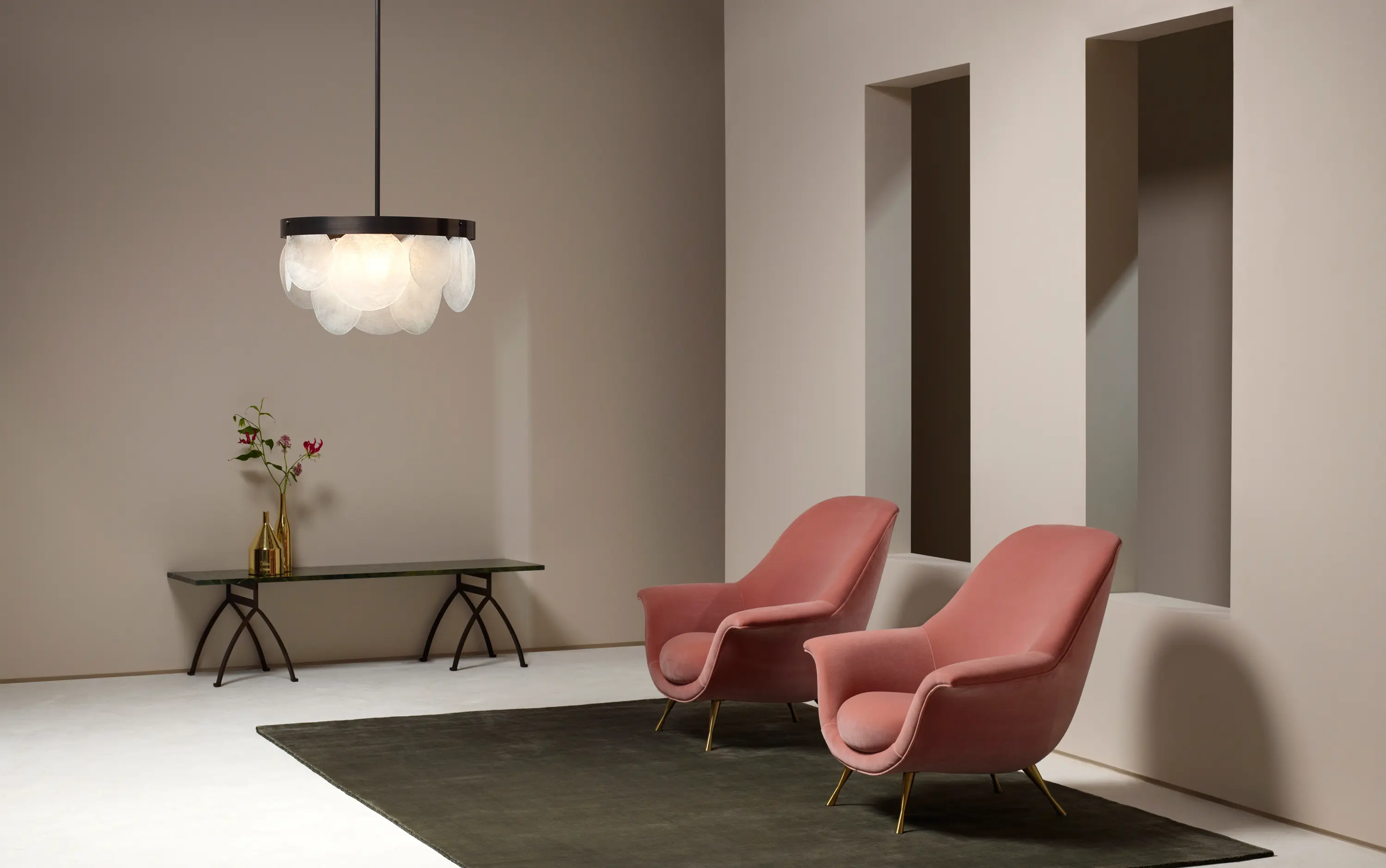 CTO Lighting - Sasha pendant bronze