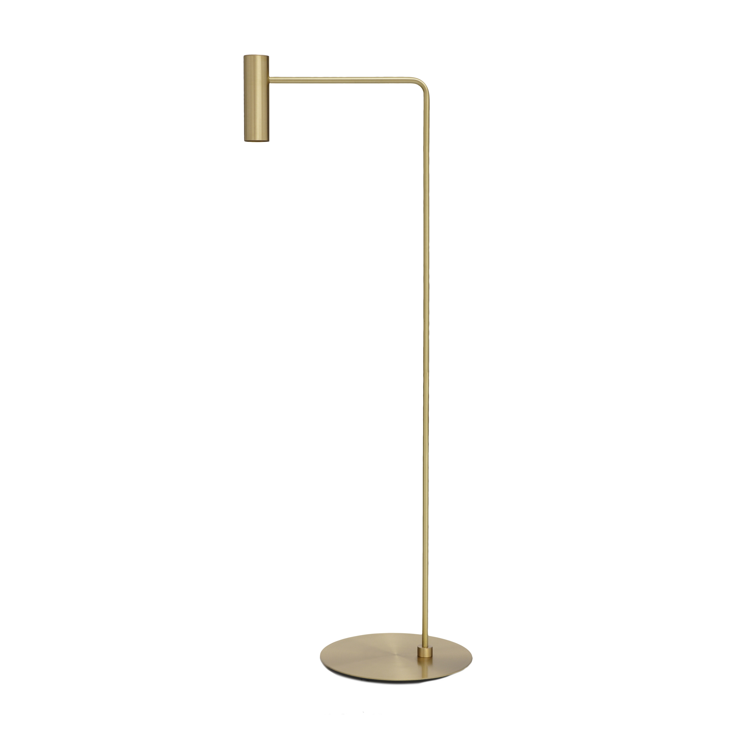 Display product Heron floor satin brass from manufacturer CTO Lighting