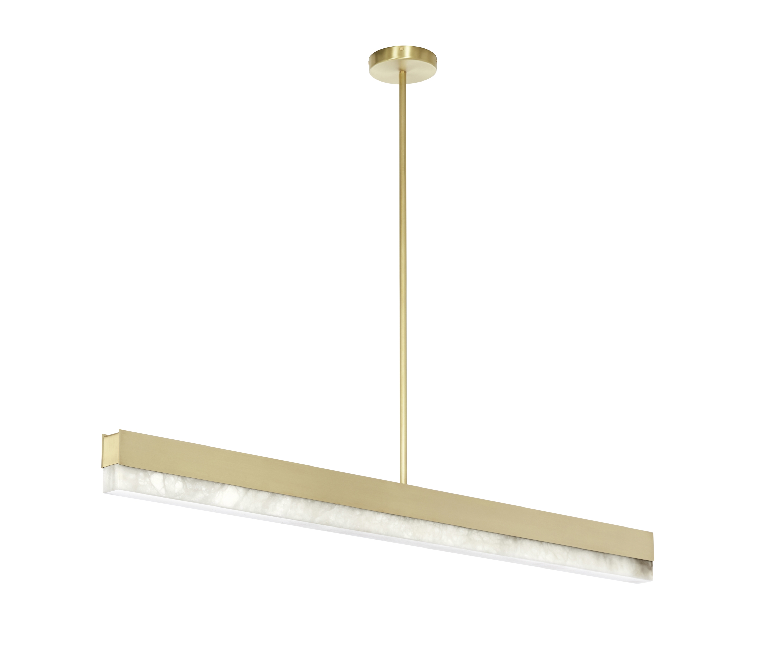 Display product Artés 1200 Pendant Satin Brass from manufacturer CTO Lighting