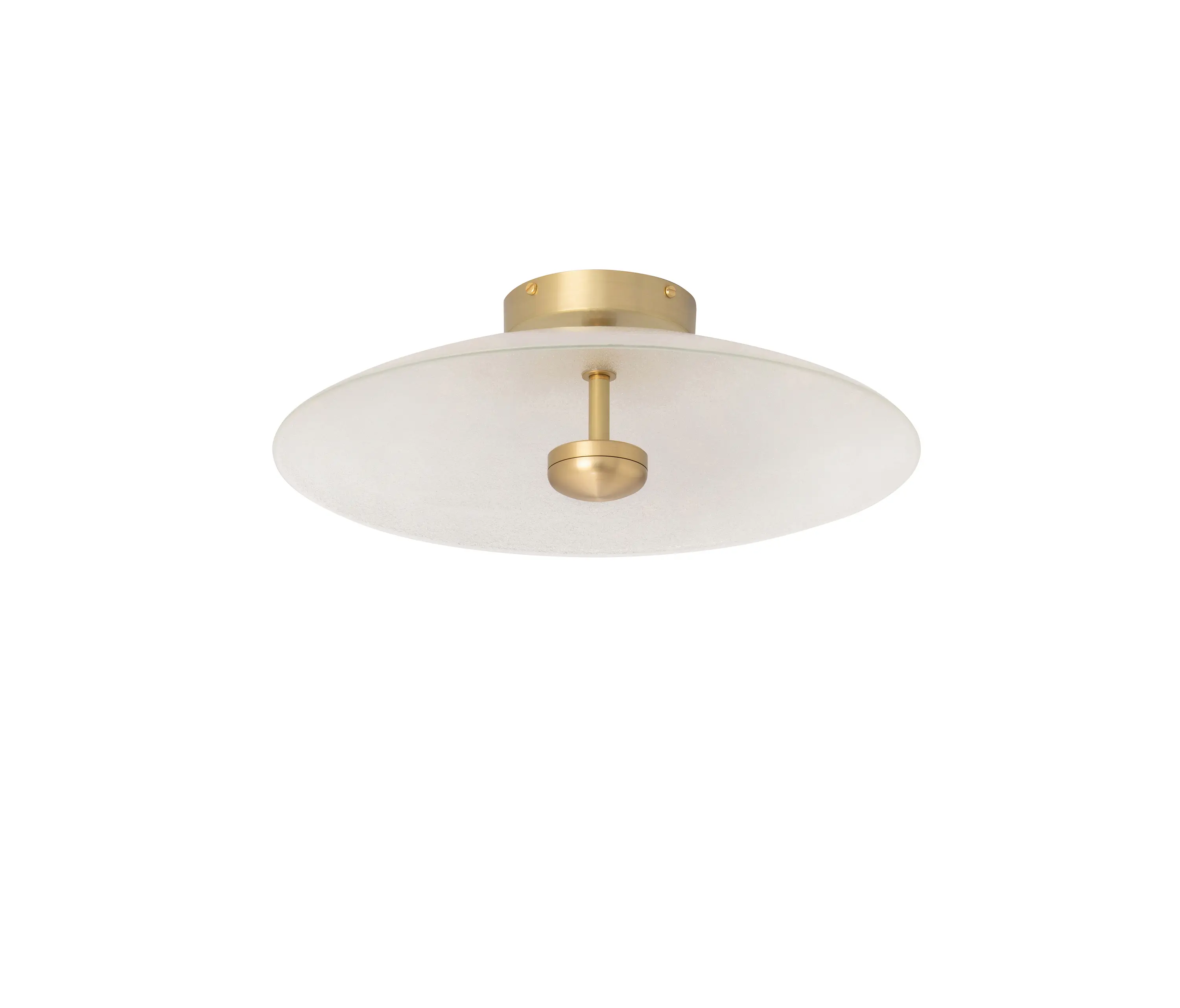 CTO Lighting - Cielo flush large satin brass