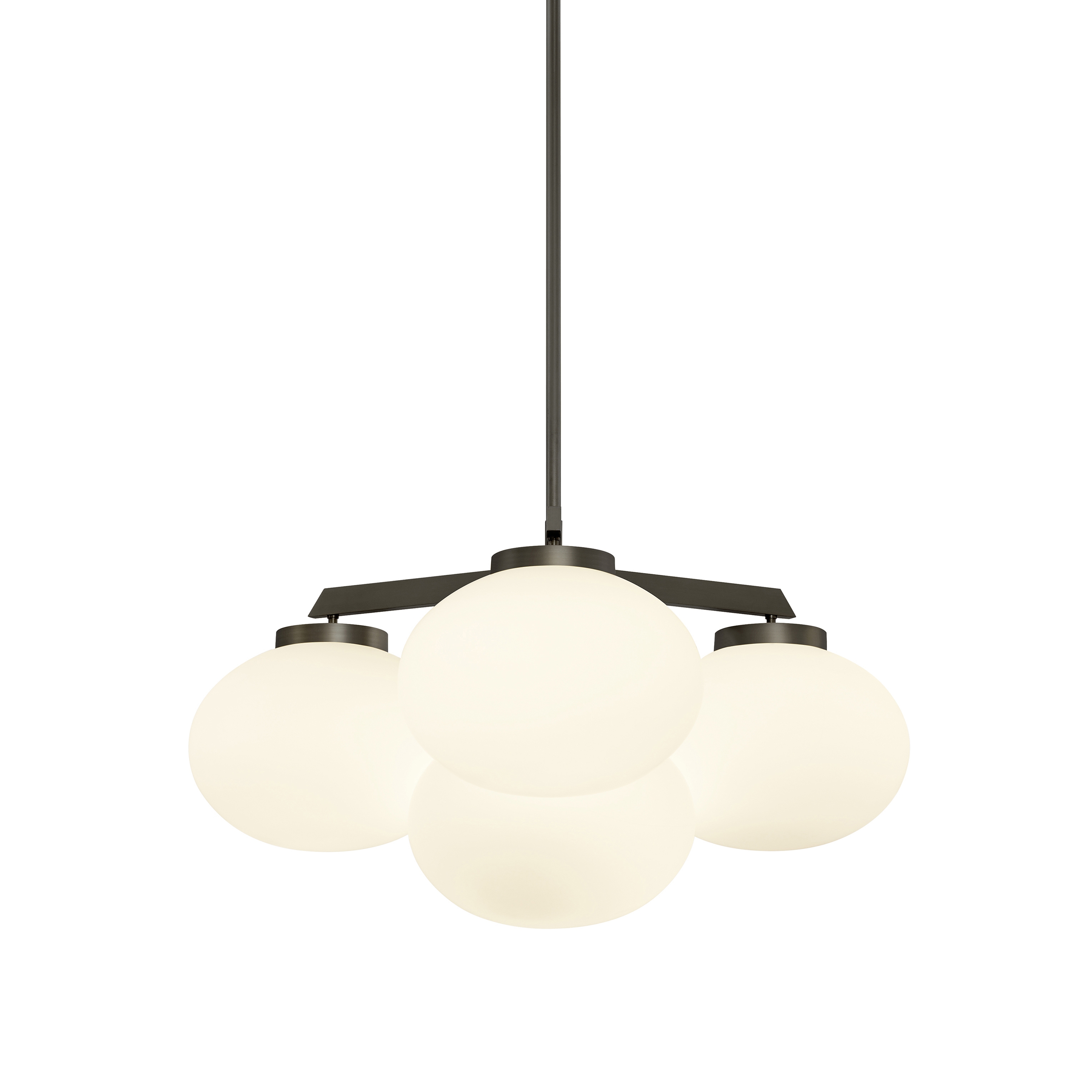Mostrar el producto Cloudesley chandelier small bronze del fabricante CTO Lighting
