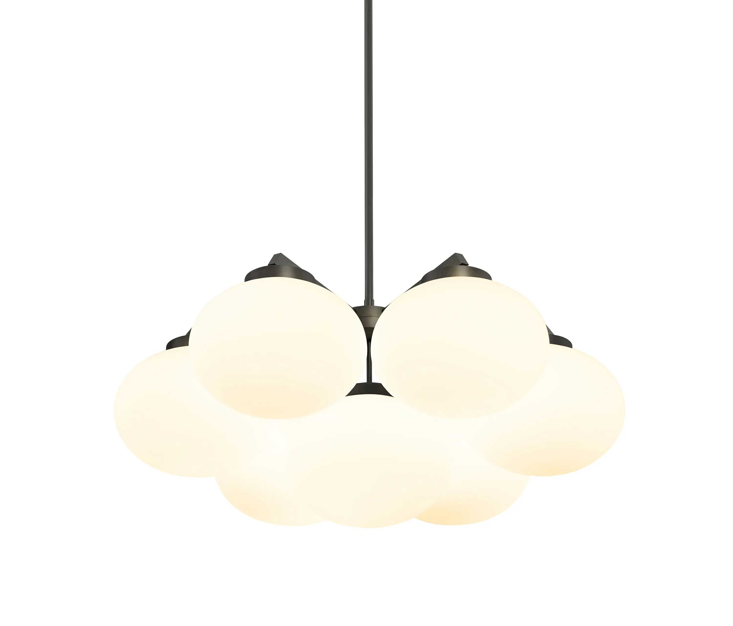 CTO Lighting - Lampadario Cloudesley Medium in bronzo