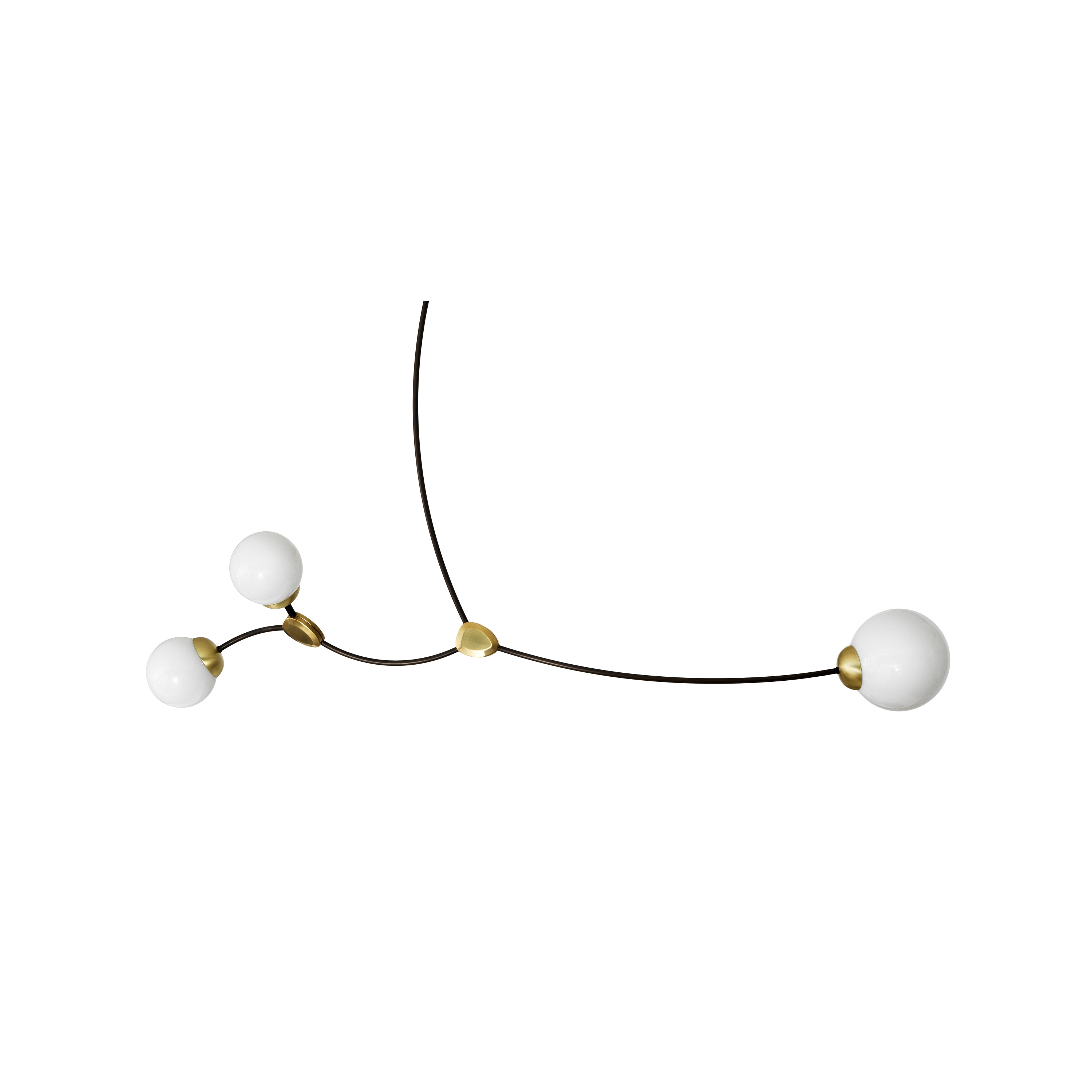 Mostra il prodotto Ivy pendant 3 opal glass del produttore CTO Lighting