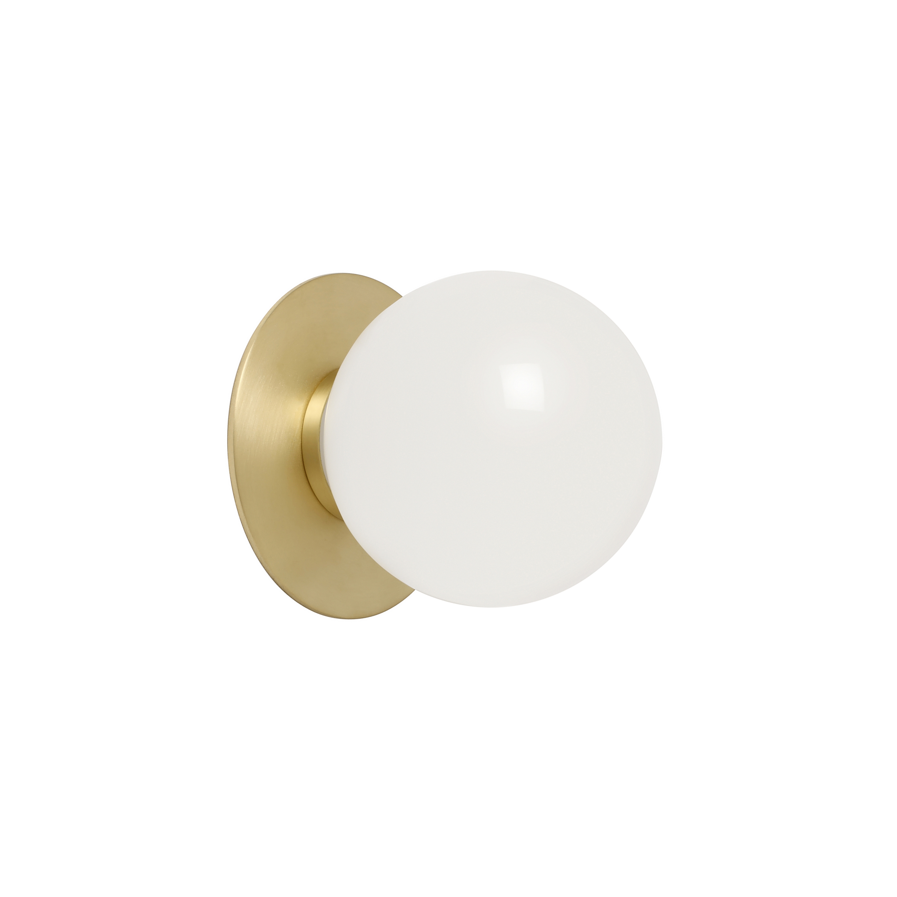 Display product Mezzo flush small satin brass from manufacturer CTO Lighting