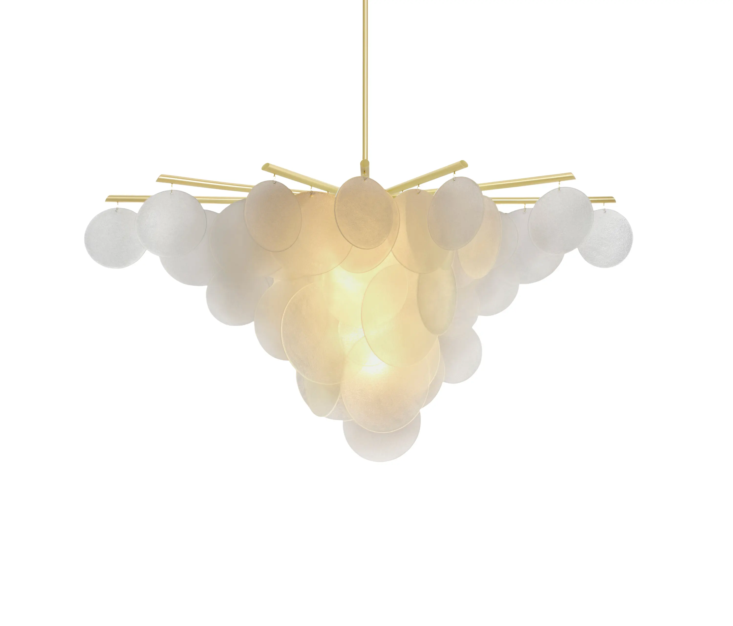 CTO Lighting - Nimbus pendant satin brass