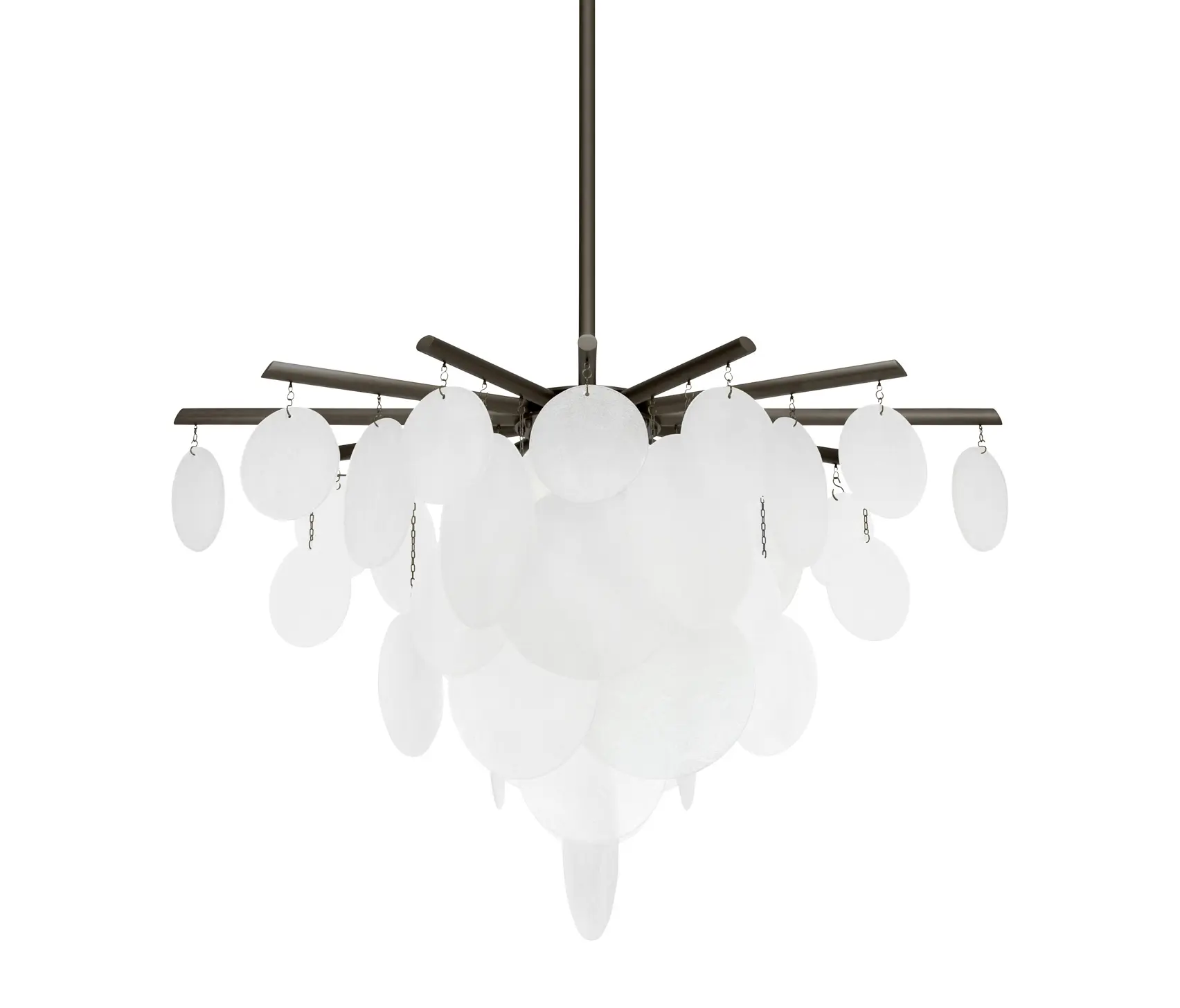 CTO Lighting - Nimbus suspension taille moyenne bronze