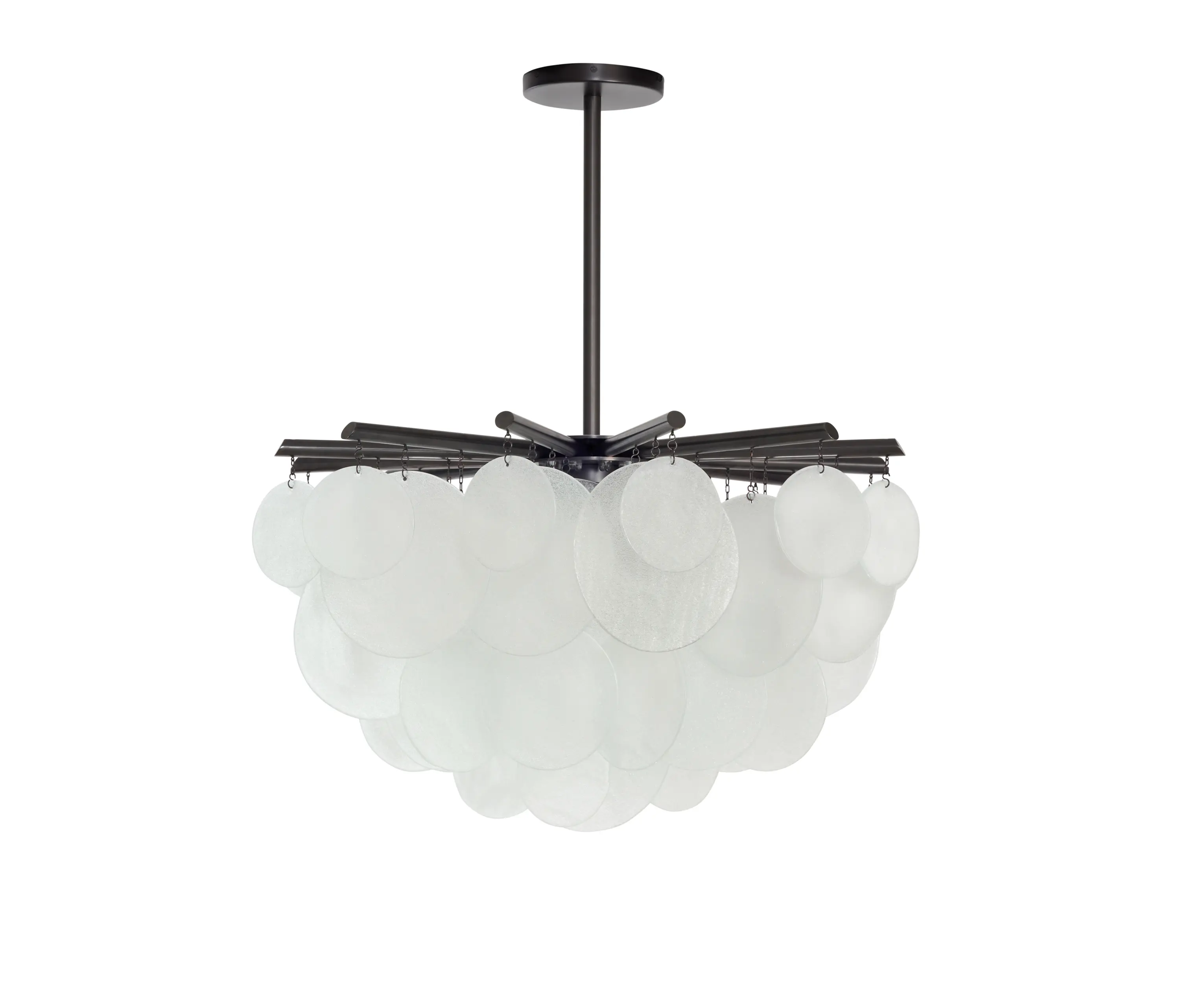 CTO Lighting - Nimbus Round pendant satin brass