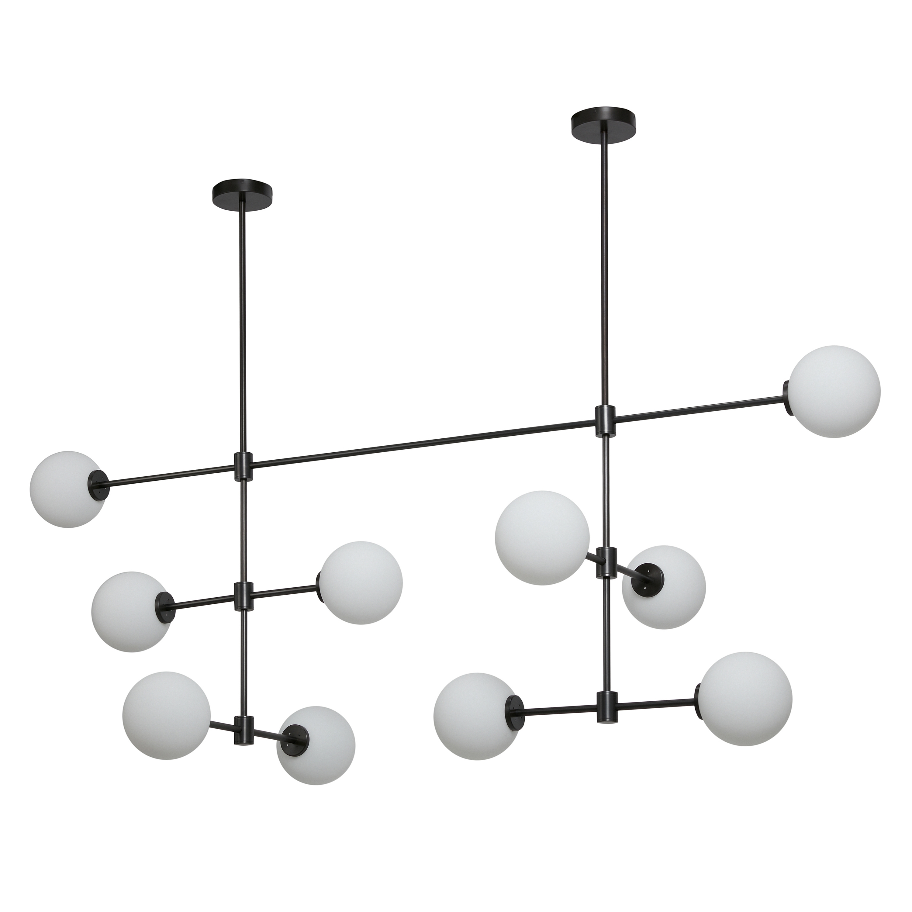 Afficher le produit Trevi Multi 10 pendant bronze du fabricant CTO Lighting