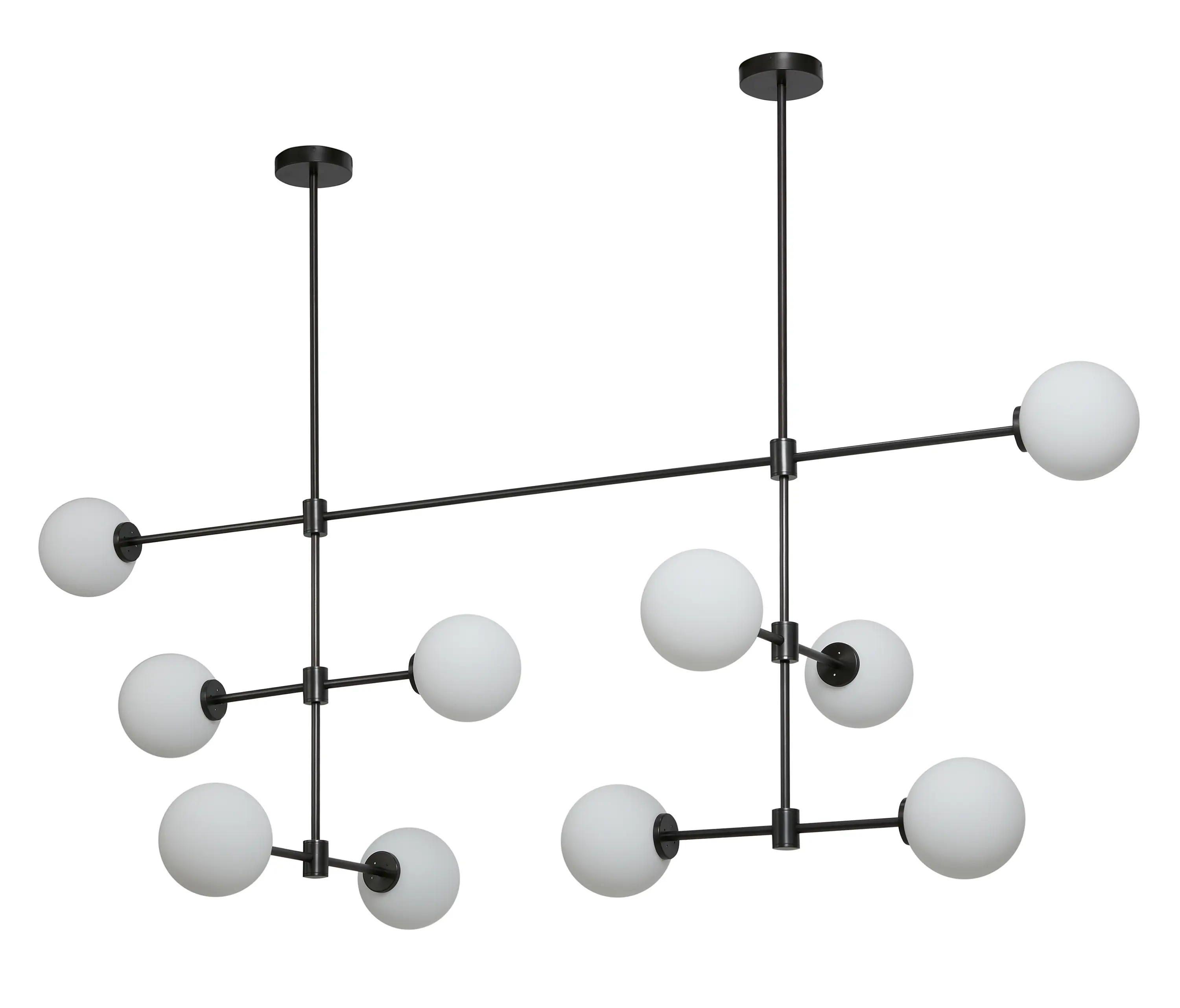 CTO Lighting - Trevi Multi 10 pendant bronze