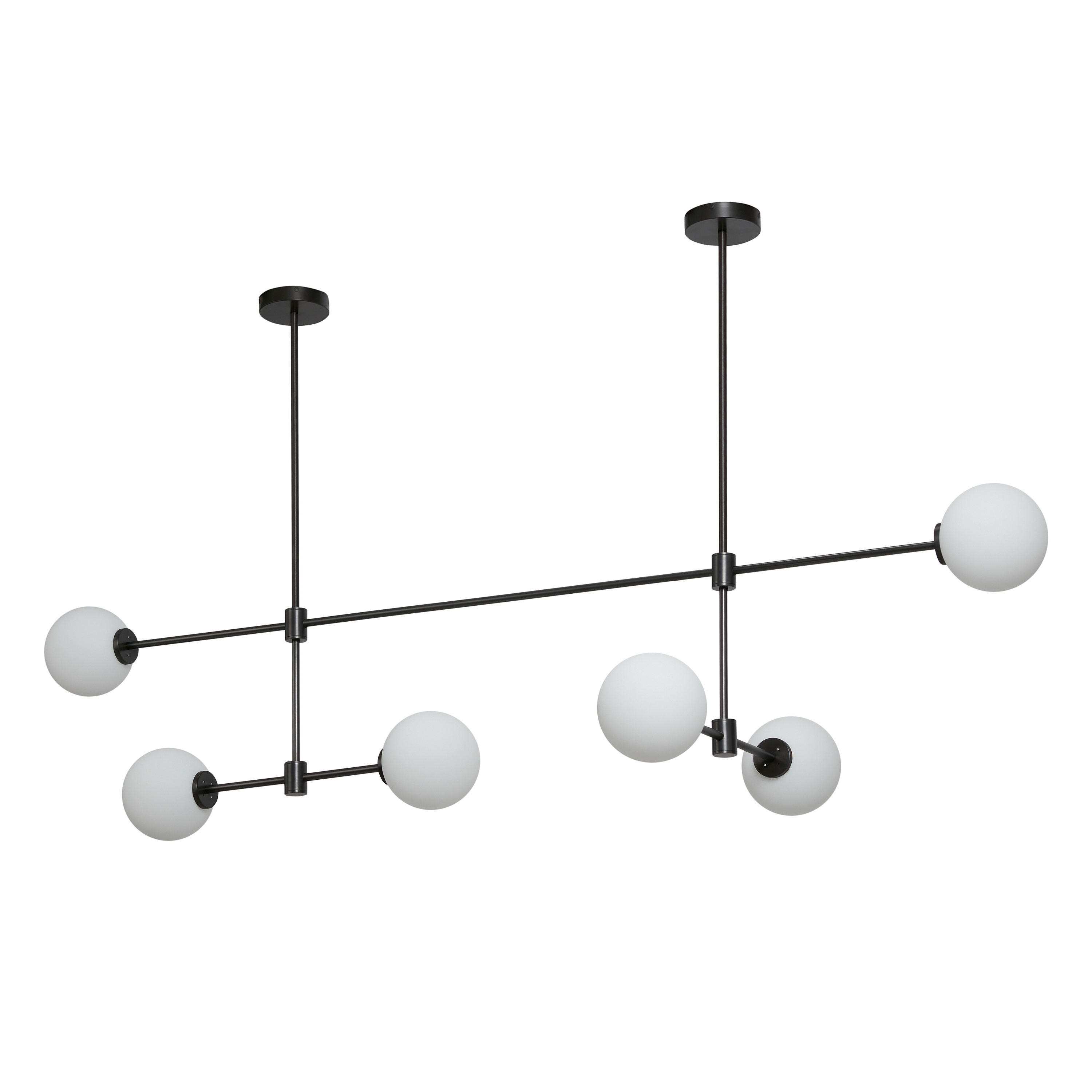 Display product Trevi Multi 6 pendant bronze from manufacturer CTO Lighting
