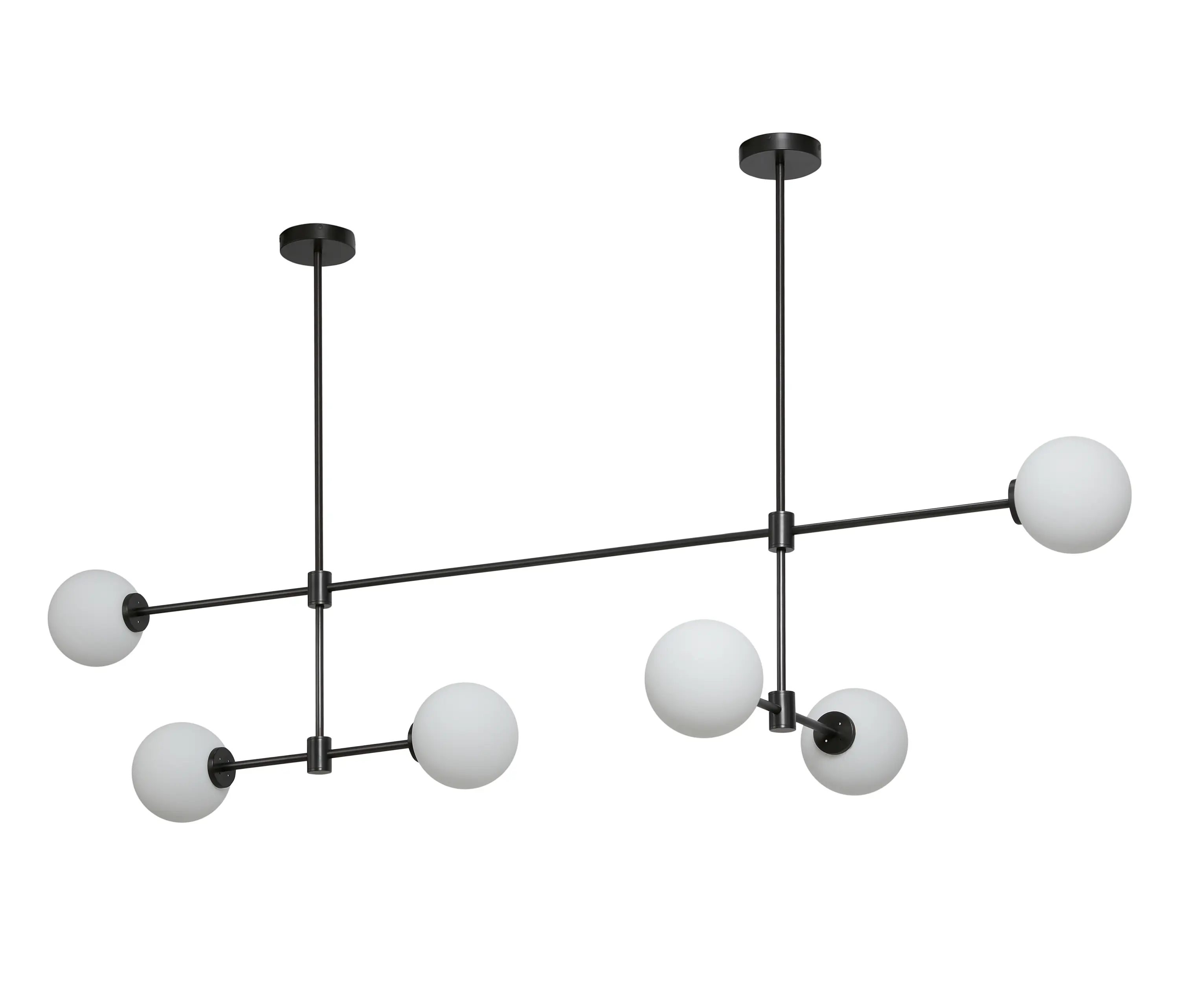 CTO Lighting - Trevi Multi 6 pendant bronze