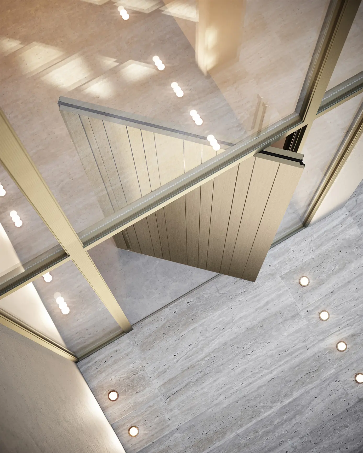 Oikos Venezia – Architetture d’ingresso - Synua | Sicherheitstür mit Aluminiumverkleidungen