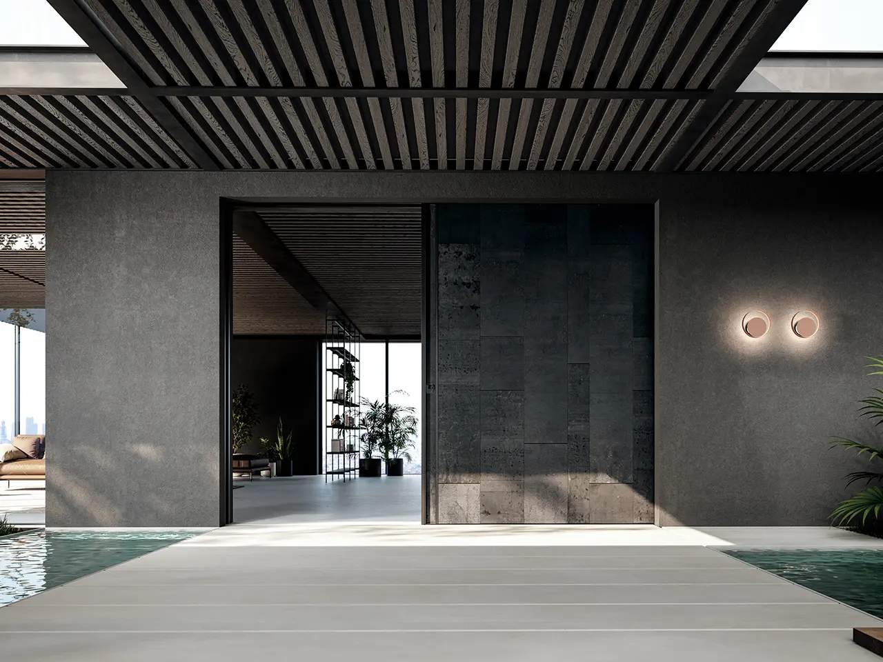 Oikos Venezia – Architetture d’ingresso - Vela | Schiebesicherheitstür