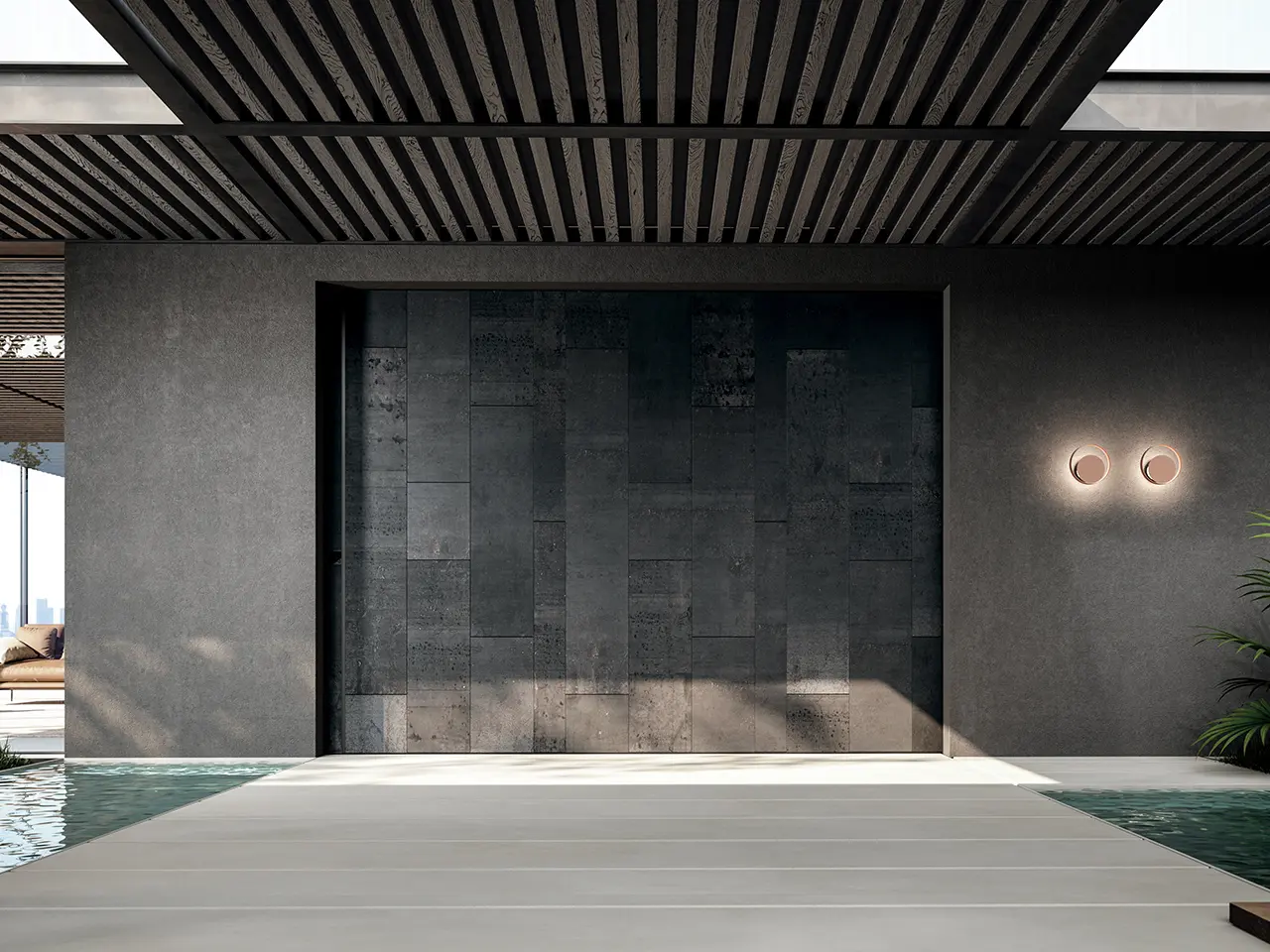 Oikos Venezia – Architetture d’ingresso - Vela | Schiebesicherheitstür