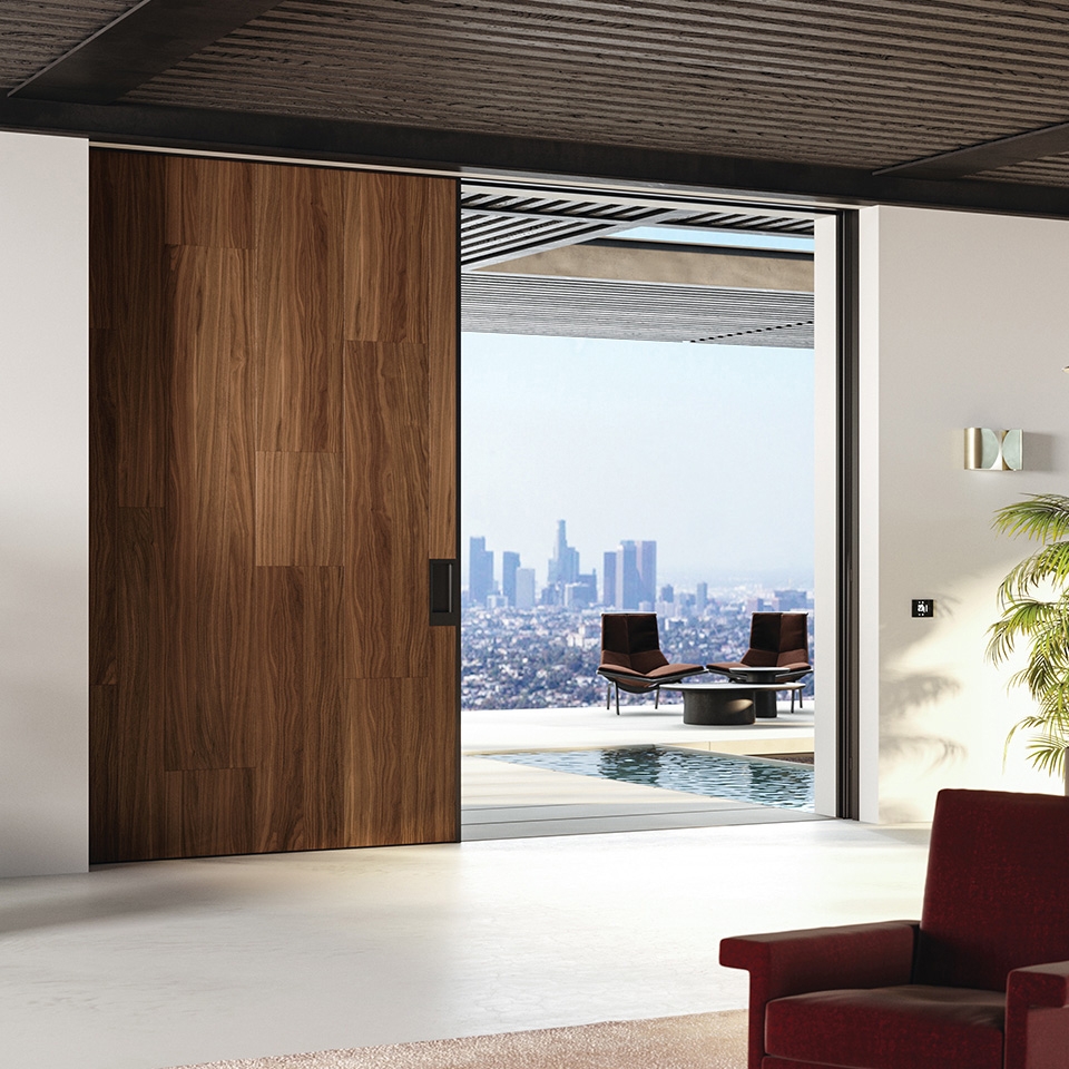 Produkt Vela | Schiebesicherheitstür des Herstellers Oikos Venezia – Architetture d’ingresso anzeigen