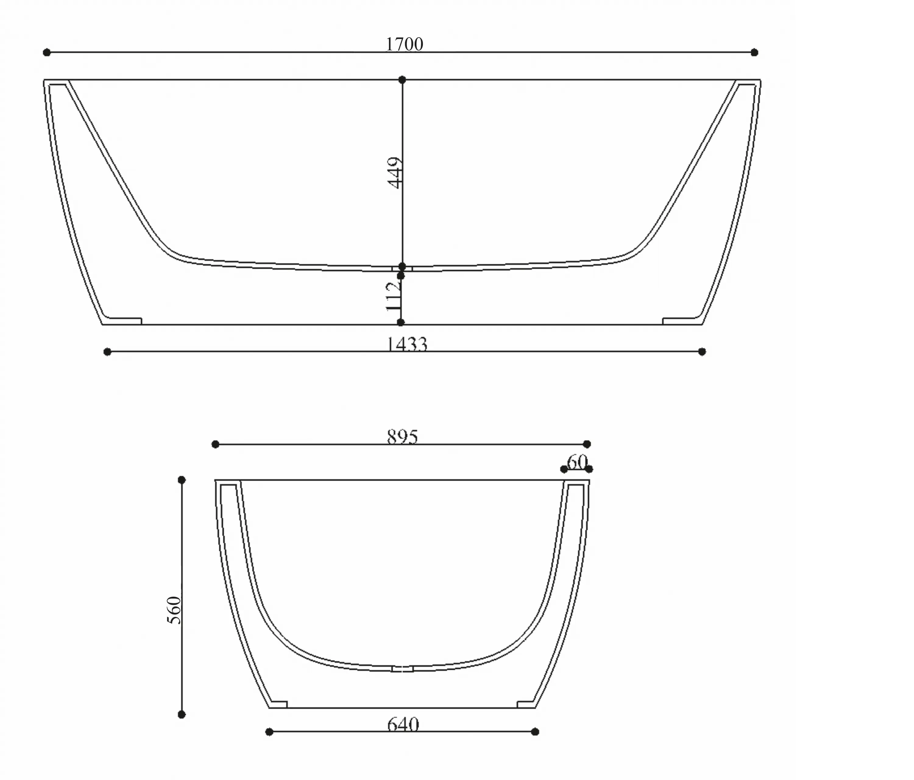 DADObaths - Maya DADOquartz bathtub