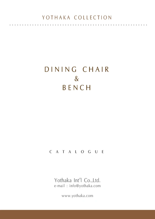 Preview image for the file Yothaka Dining Chair |Bench