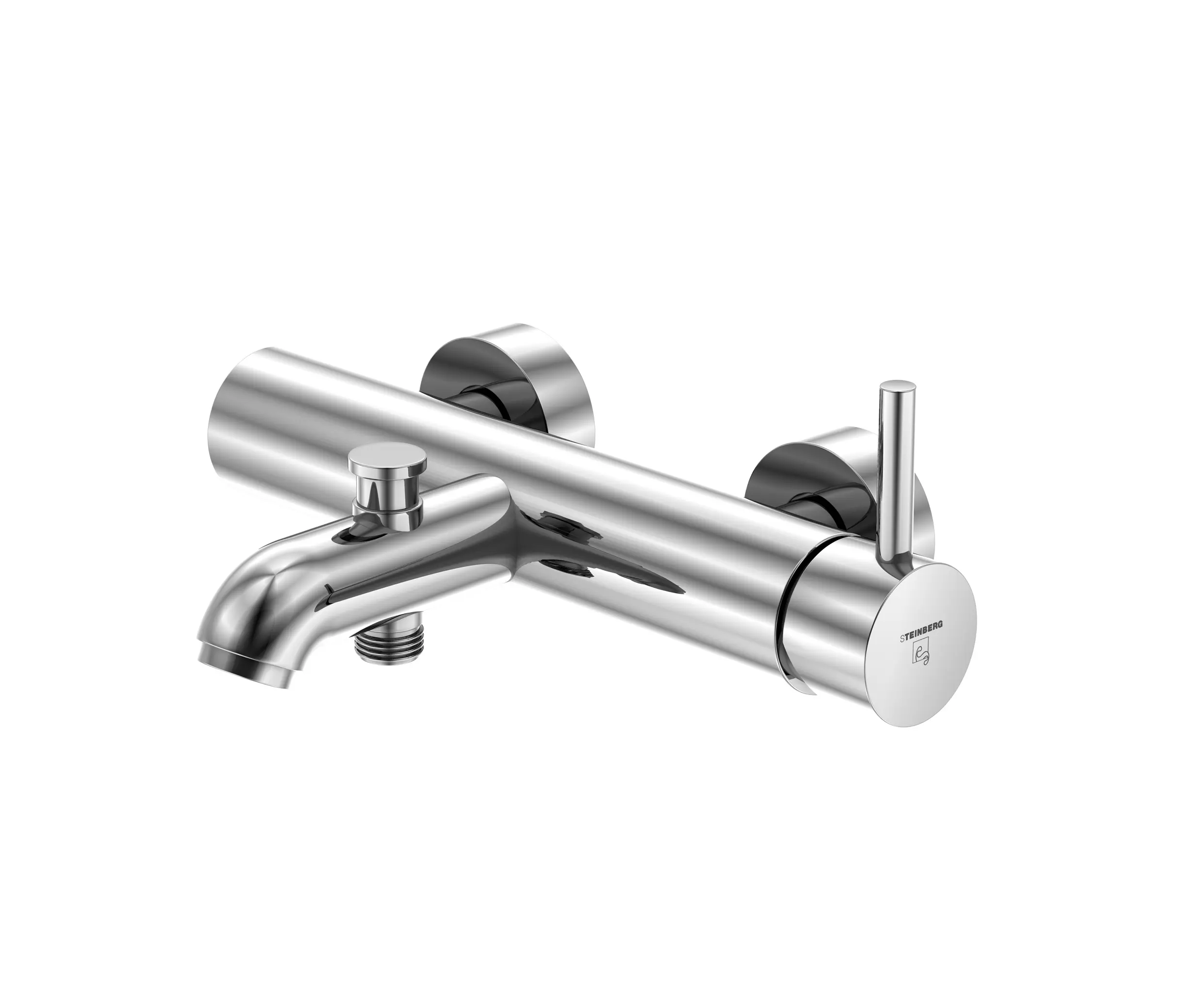 Steinberg - 100 1100 Mitigeur mono commande 1/2" mural pour la baignoire