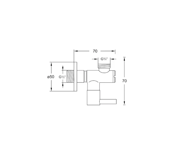 Steinberg - 100 1640 Angle valve 1/2“