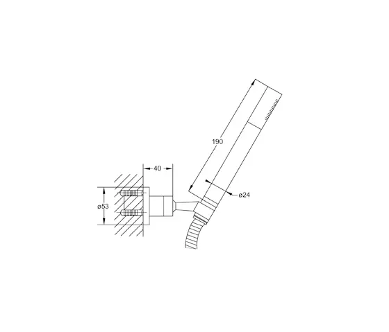 Steinberg - 100 1650 Hand shower set