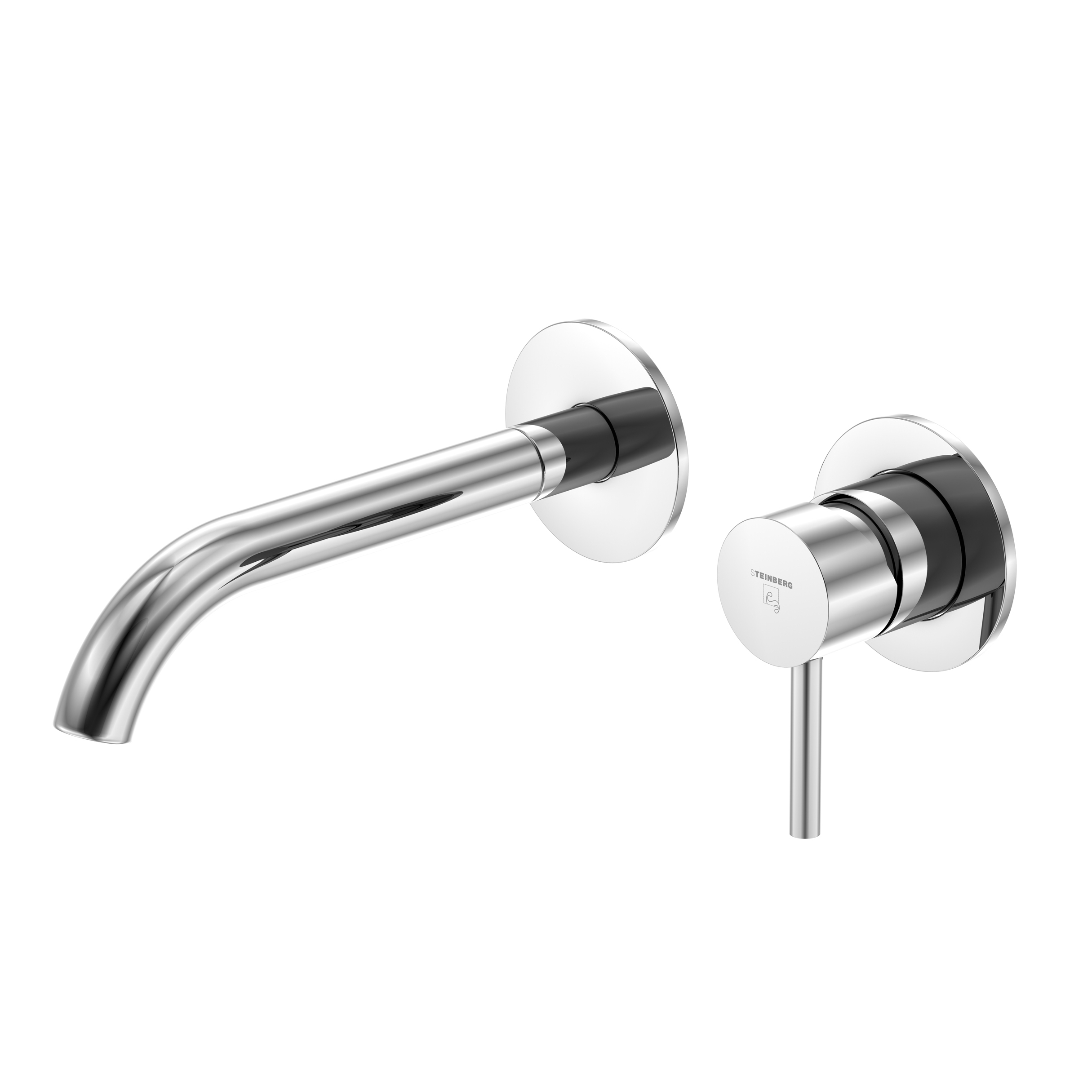 Vertoon produk 100 1816 Wall mounted single lever basin mixer van vervaardiger Steinberg