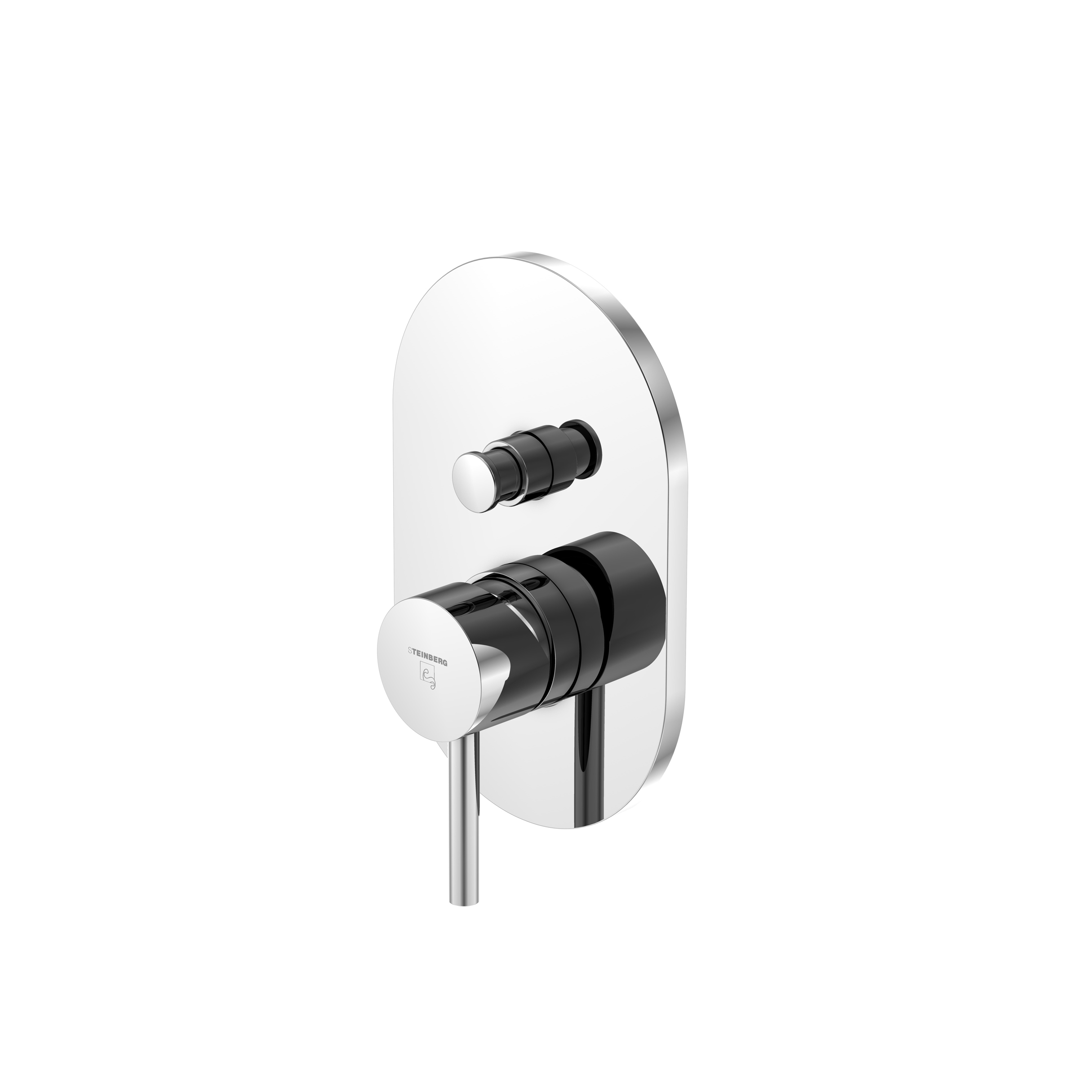 Vertoon produk 100 2103 3 Finish set for single lever bath/shower mixer with diverter van vervaardiger Steinberg