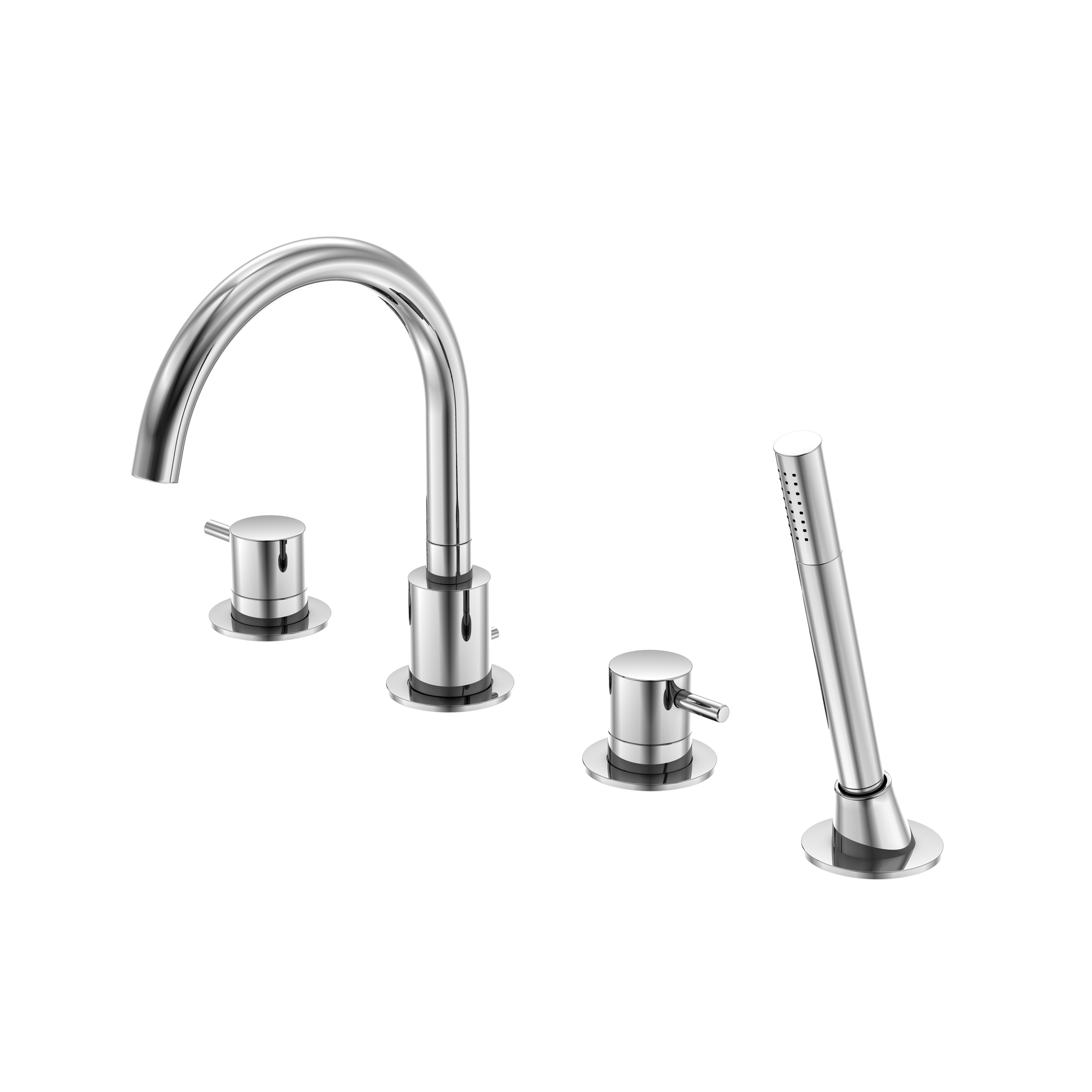 Afficher le produit 100 2400 Batterie bain 4 trous sur gorge du fabricant Steinberg