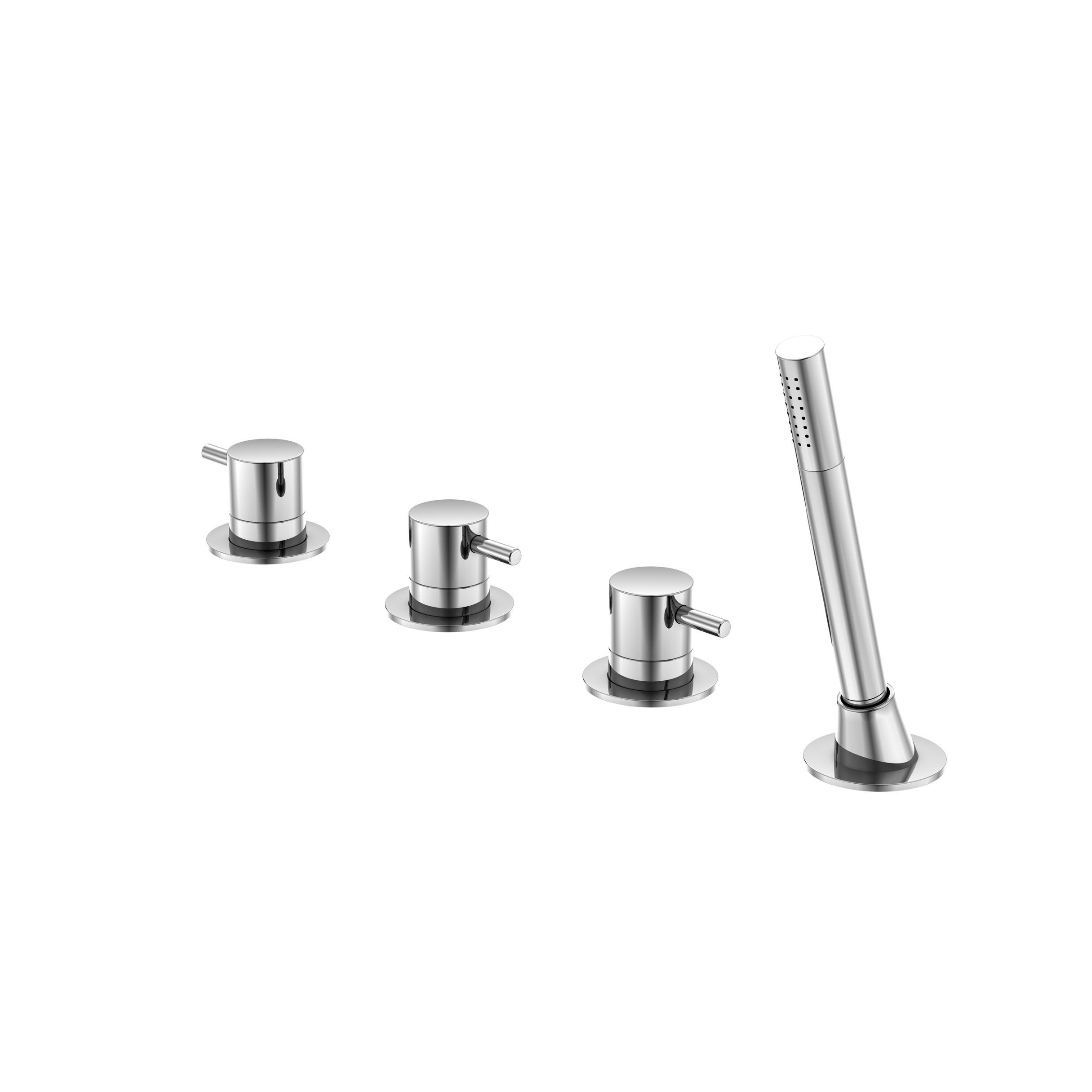 Vertoon produk 100 2480 4-hole deck mounted bath mixer van vervaardiger Steinberg