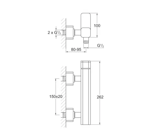 Steinberg - 235 1200 Mitigeur mono commande ½″