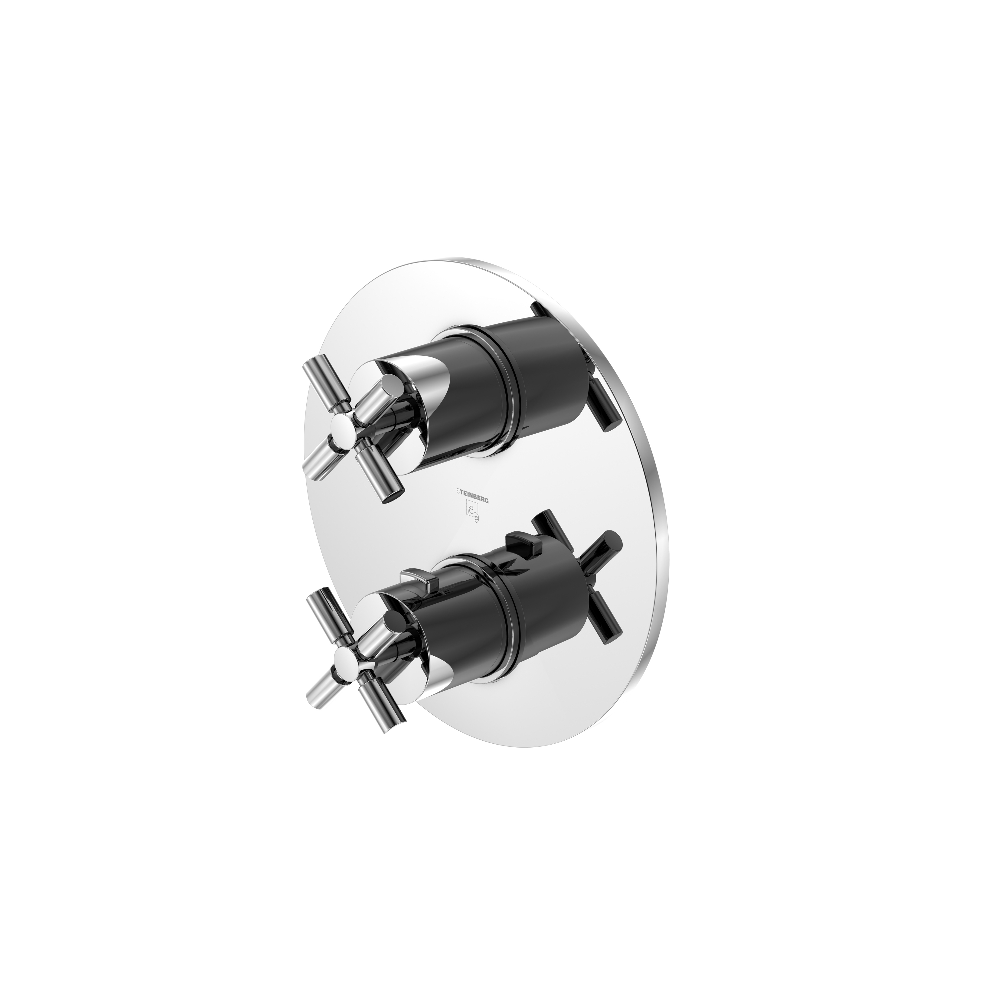 Vertoon produk 250 4123 Finish set for concealed thermostatic mixer with 3 way diverter van vervaardiger Steinberg