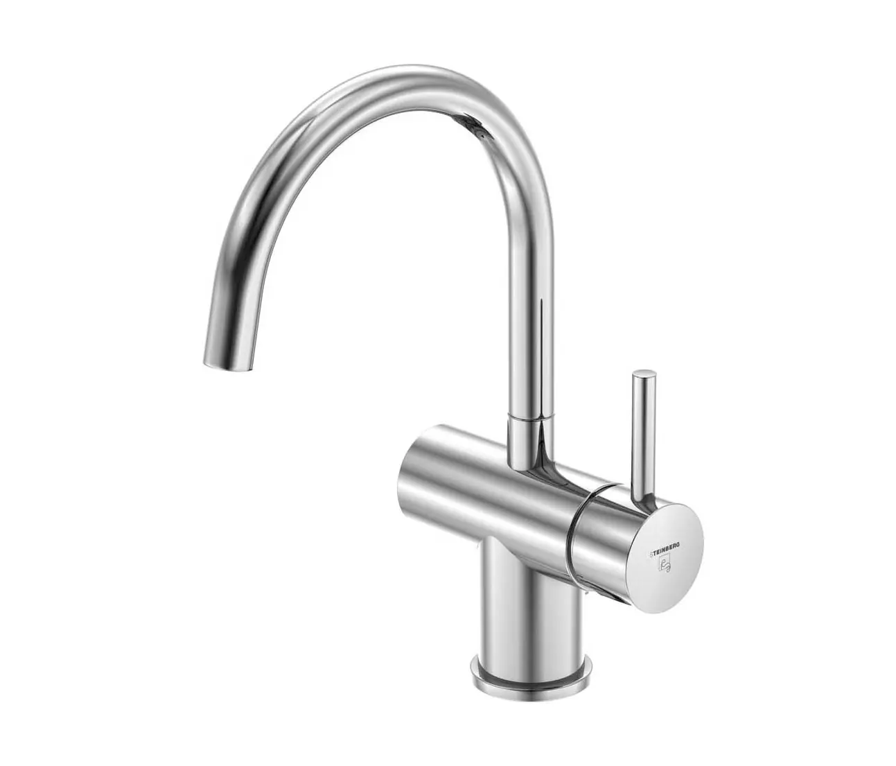 Steinberg - 100 1510 Single lever basin mixer without pop up waste