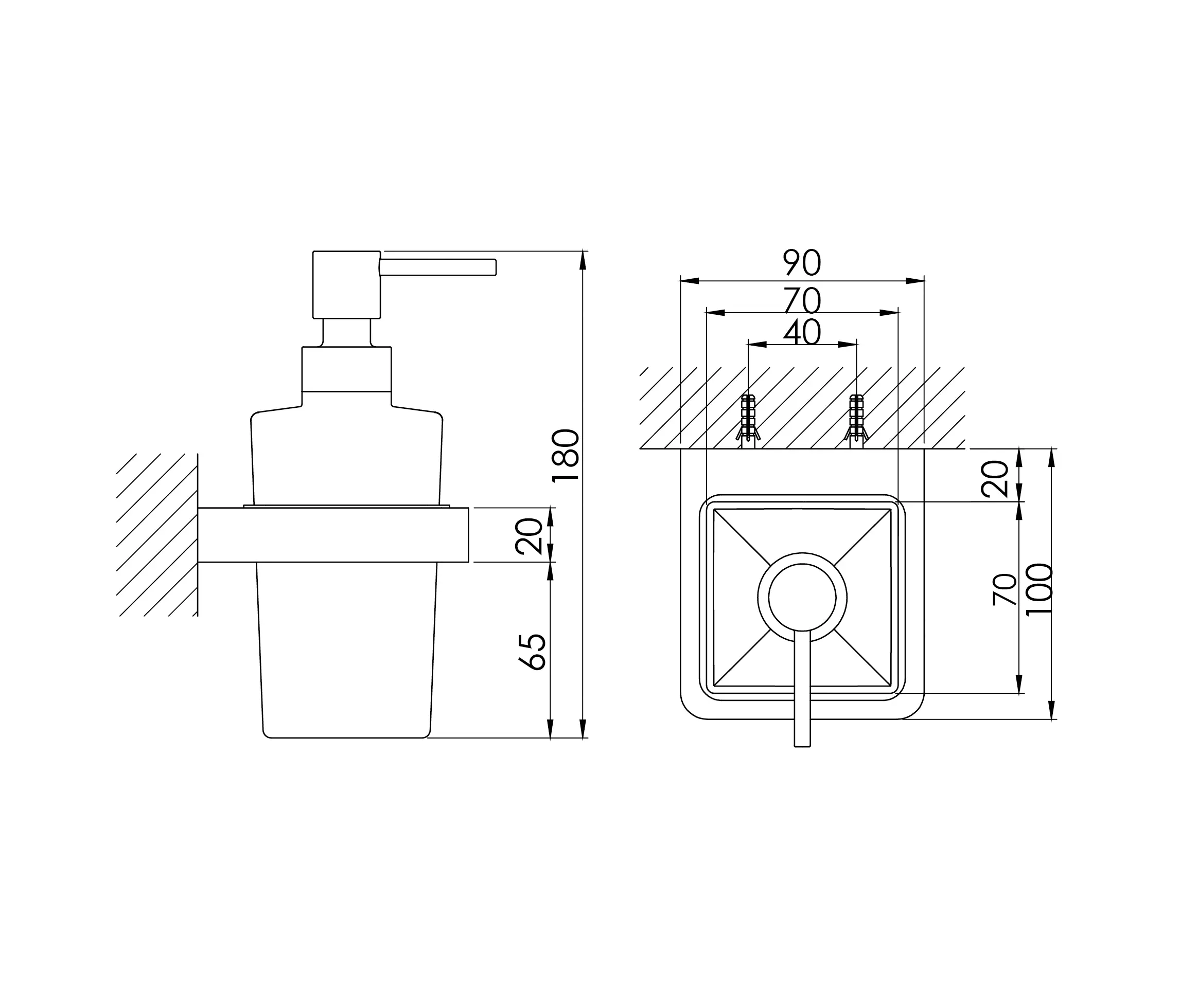 Steinberg - 420 8001 Soap dispenser