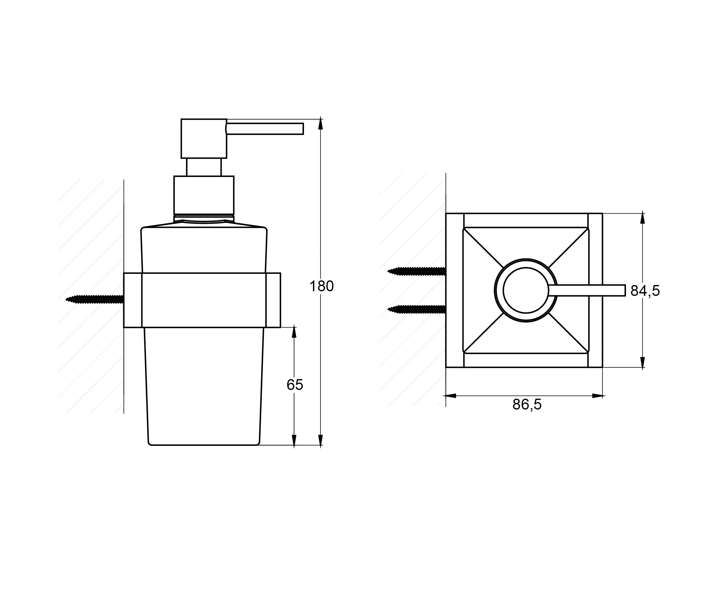Steinberg - 460 8001 Soap dispenser