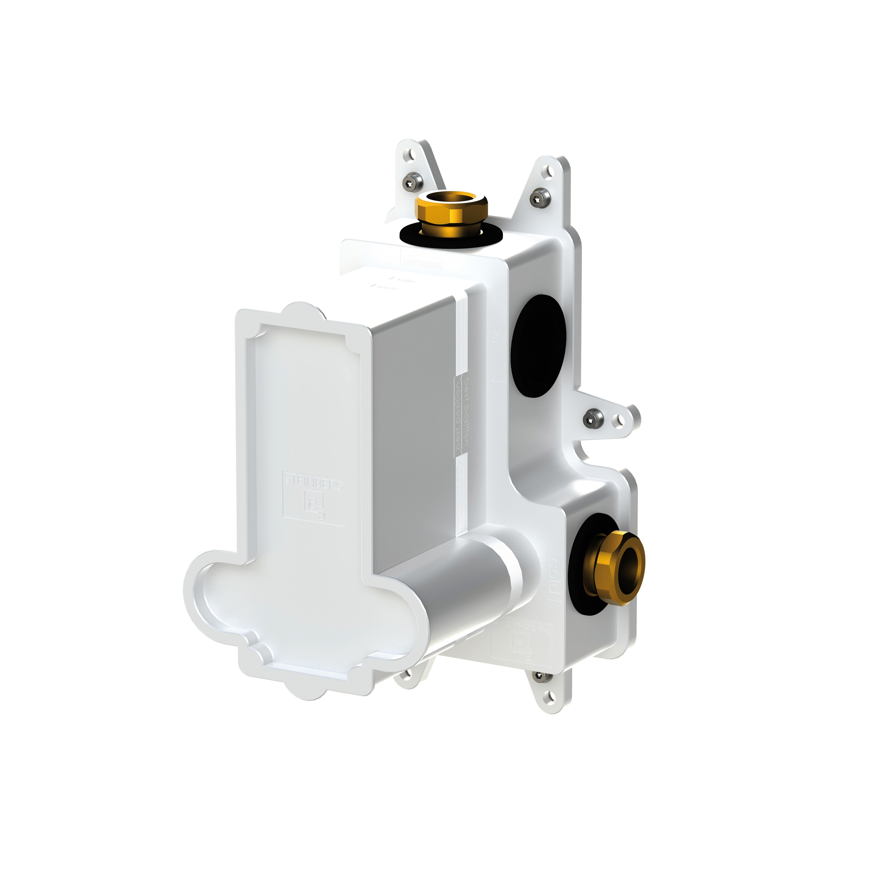 Display product 010 4110 Concealed set 1/2" for thermostatic shower mixer with temperature and volume control from manufacturer Steinberg