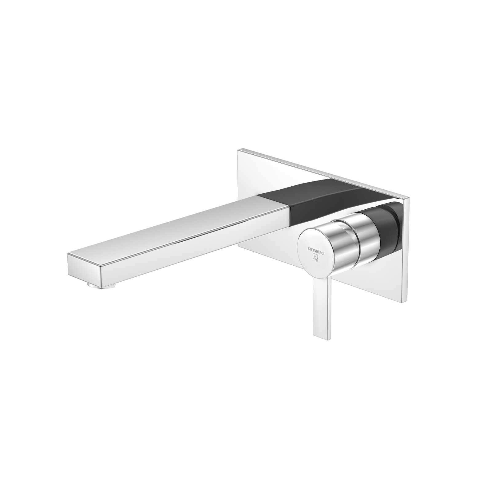 Display product 120 1864 3 Wall mounted single lever basin mixer (Finish set) from manufacturer Steinberg