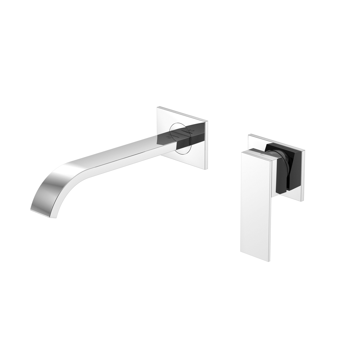 Display product 135 1814 3 Wall mounted single lever basin mixer (Finish set) from manufacturer Steinberg
