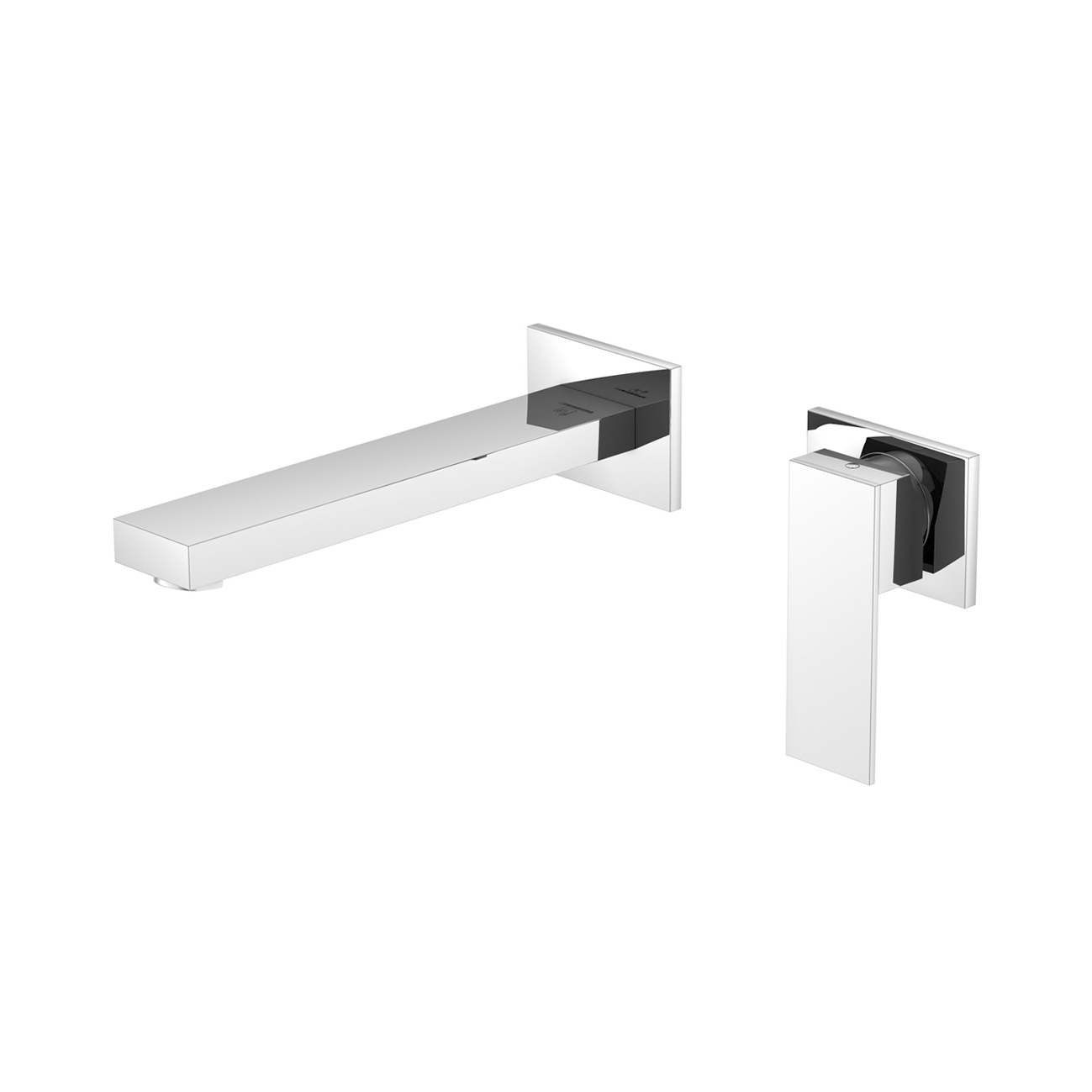 Display product 160 1814 3 Wall mounted single lever basin mixer (Finish set) from manufacturer Steinberg