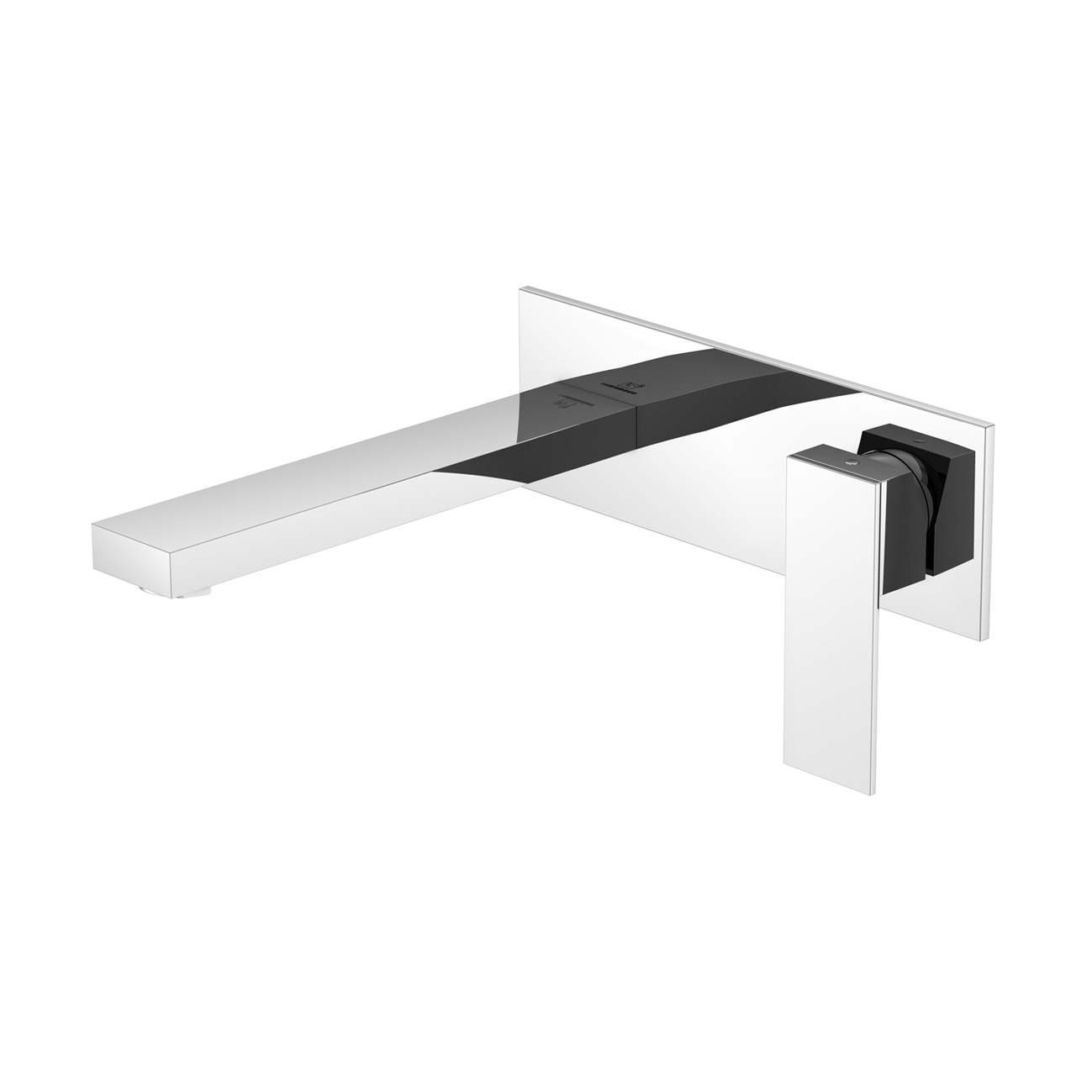 160 1864 3 Wall mounted single lever basin mixer