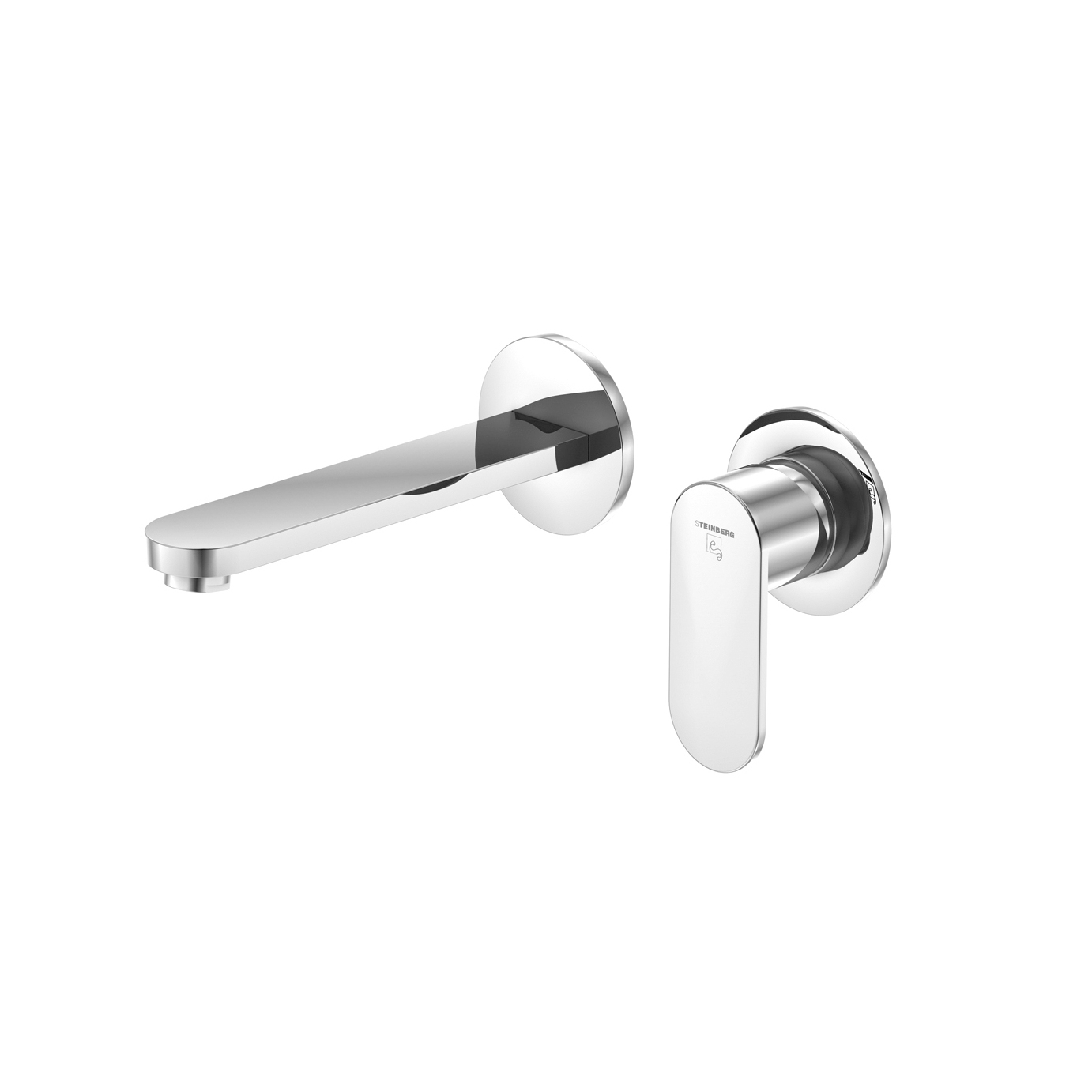 Display product 170 1804 3 Wall mounted single lever basin mixer (Finish set) from manufacturer Steinberg