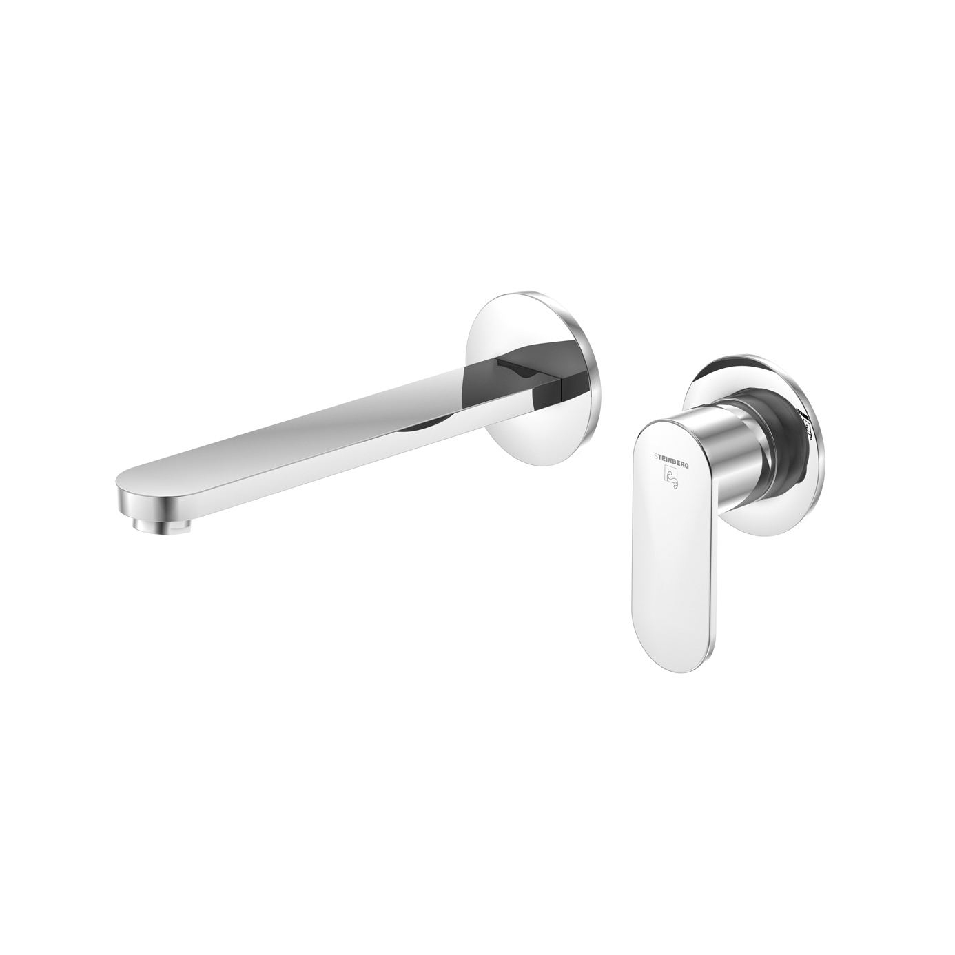 Display product 170 1814 3 Wall mounted single lever basin mixer (Finish set) from manufacturer Steinberg